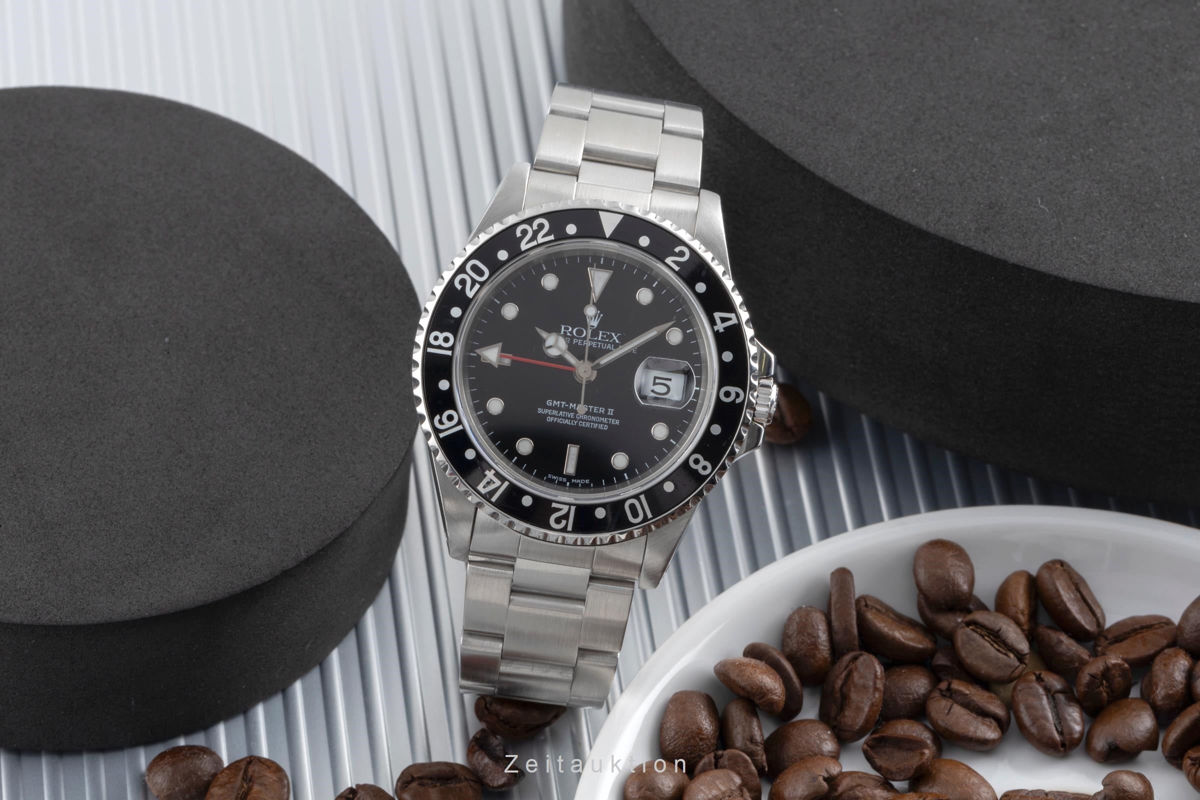 Rolex GMT-Master II acciaio automatismo orologio da uomo 16710  [2504919]