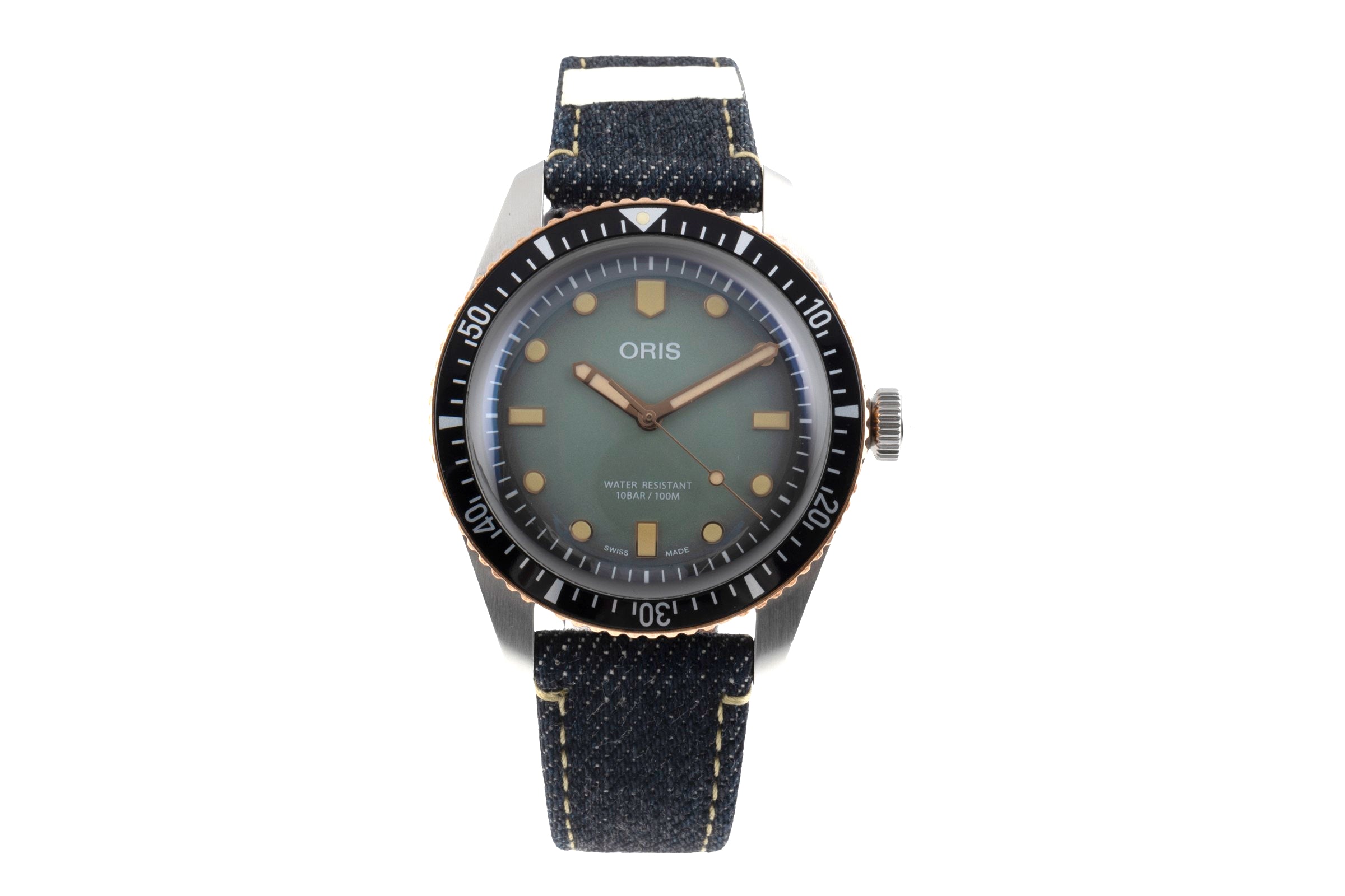 Oris Divers Sixty-Five acier / bronze automatique montre pour hommes 01 733 7707 4337  [2504920]