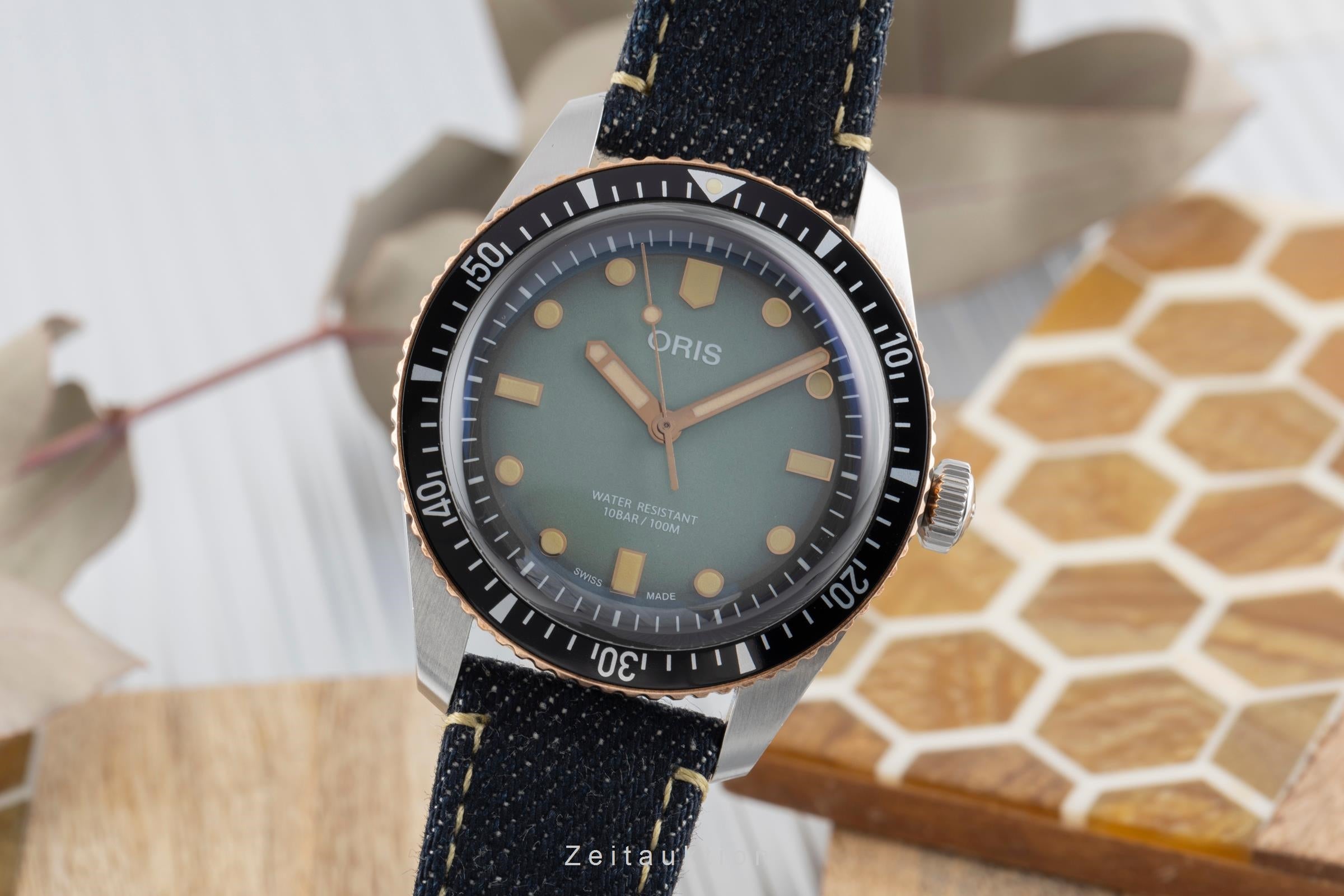 Oris Divers Sixty-Five steel / bronze automatic Kal. 733 Ref. 01