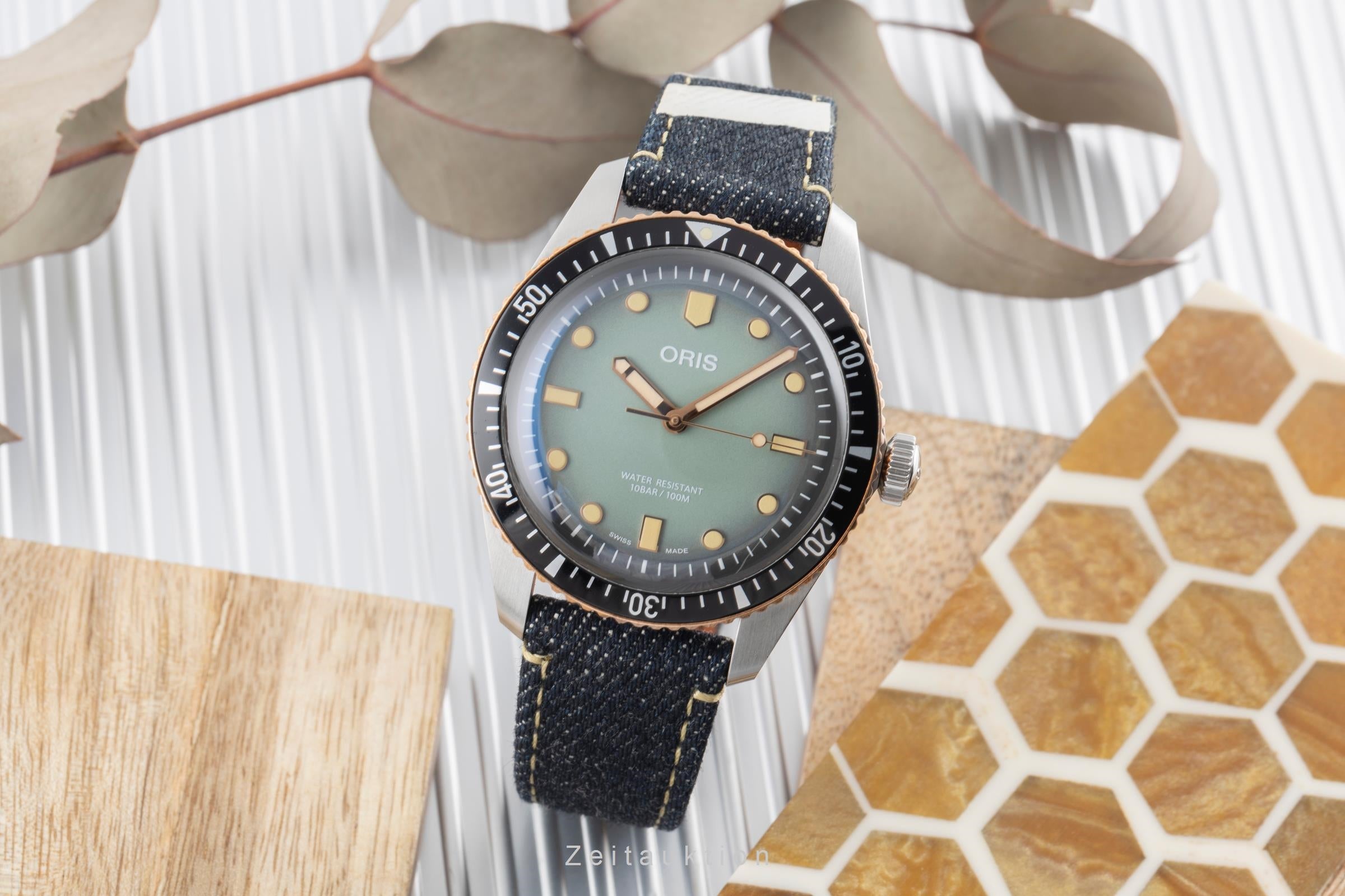 Oris Divers Sixty-Five steel / bronze automatic Kal. 733 Ref. 01