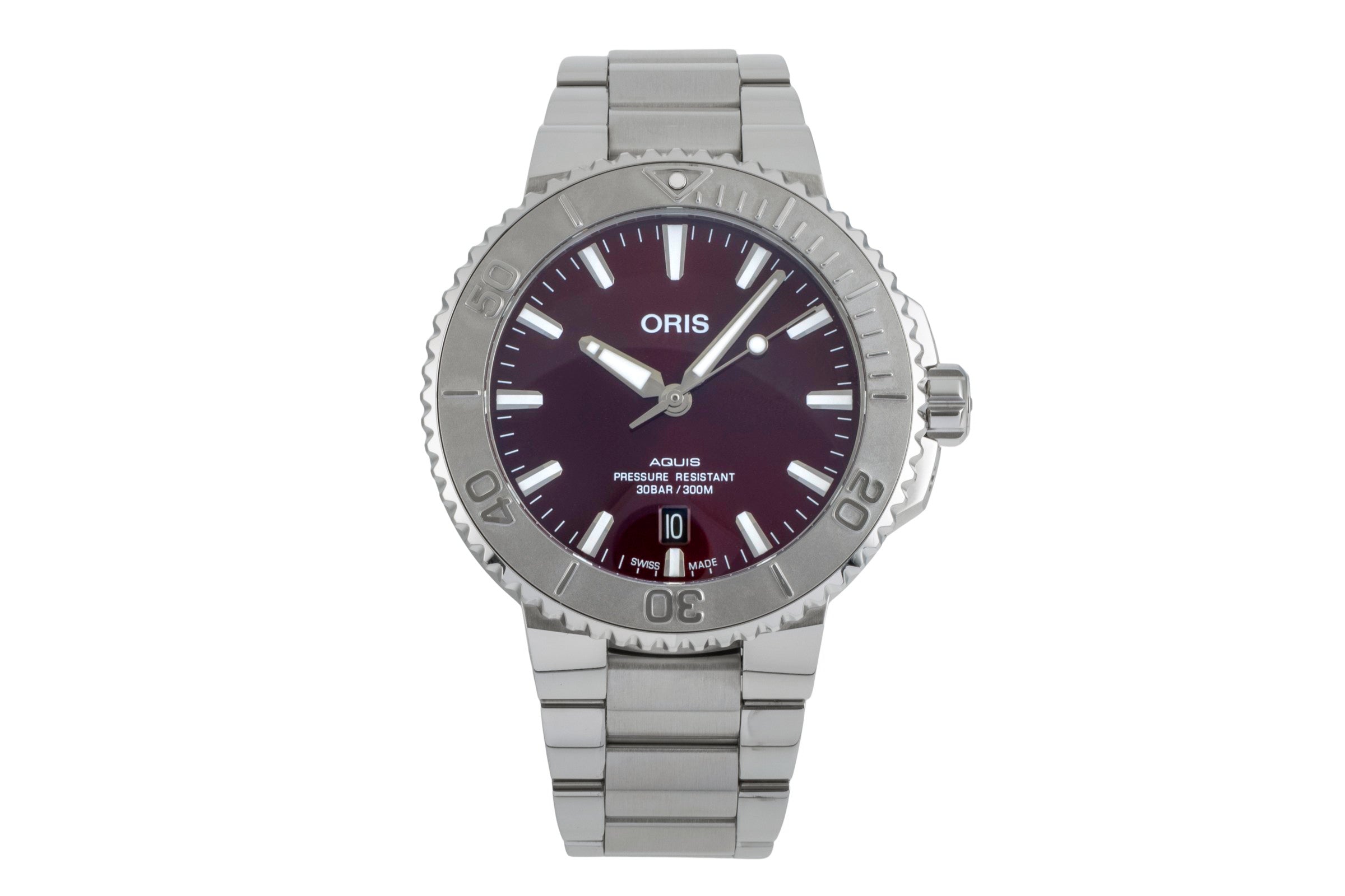 Oris Aquis Date acier automatique montre pour hommes 01 733 7766 4158  [2504921]