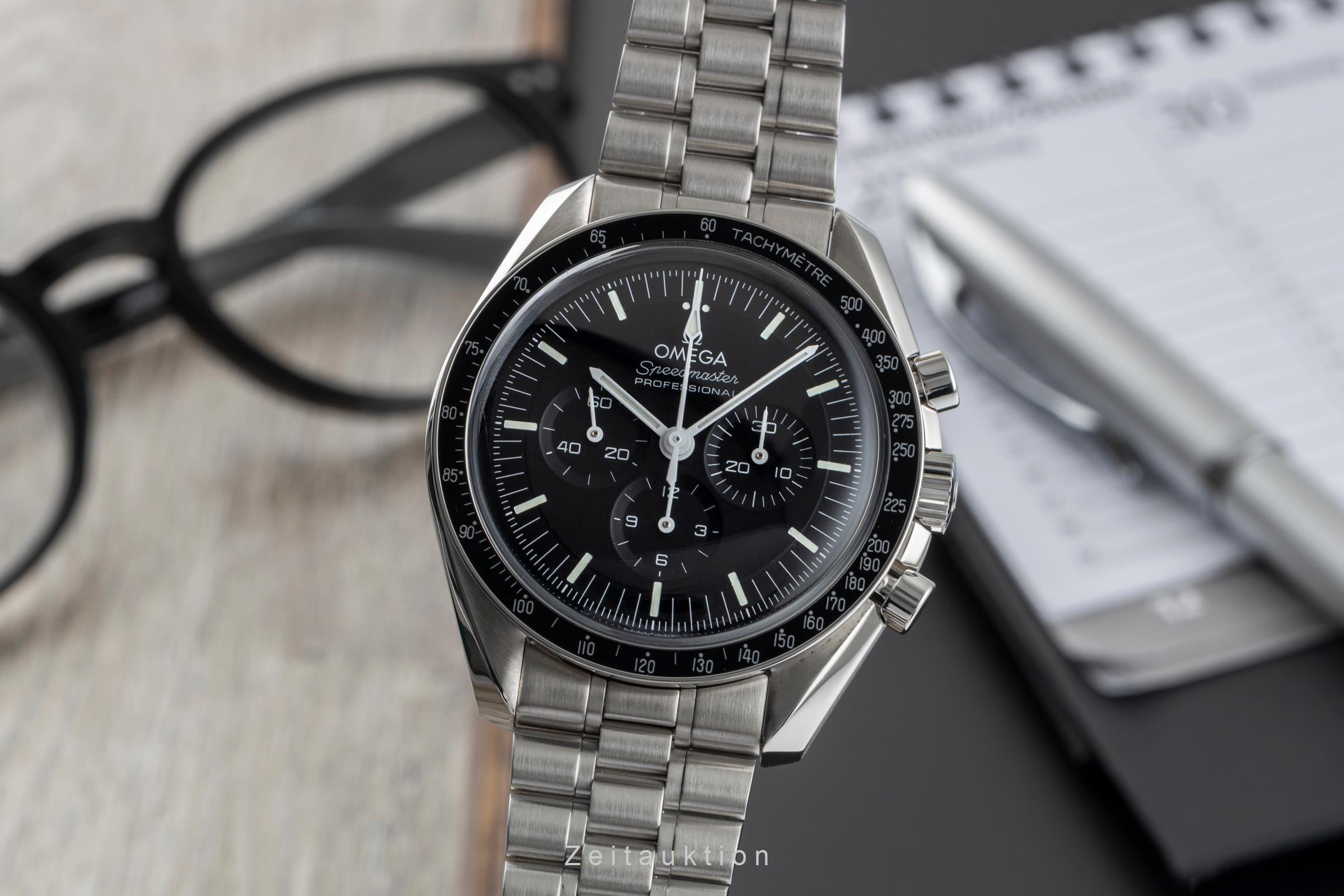 Omega Speedmaster Moonwatch chronograph steel manual winding men's watch 310.30.42.50.01.001  [2504922]