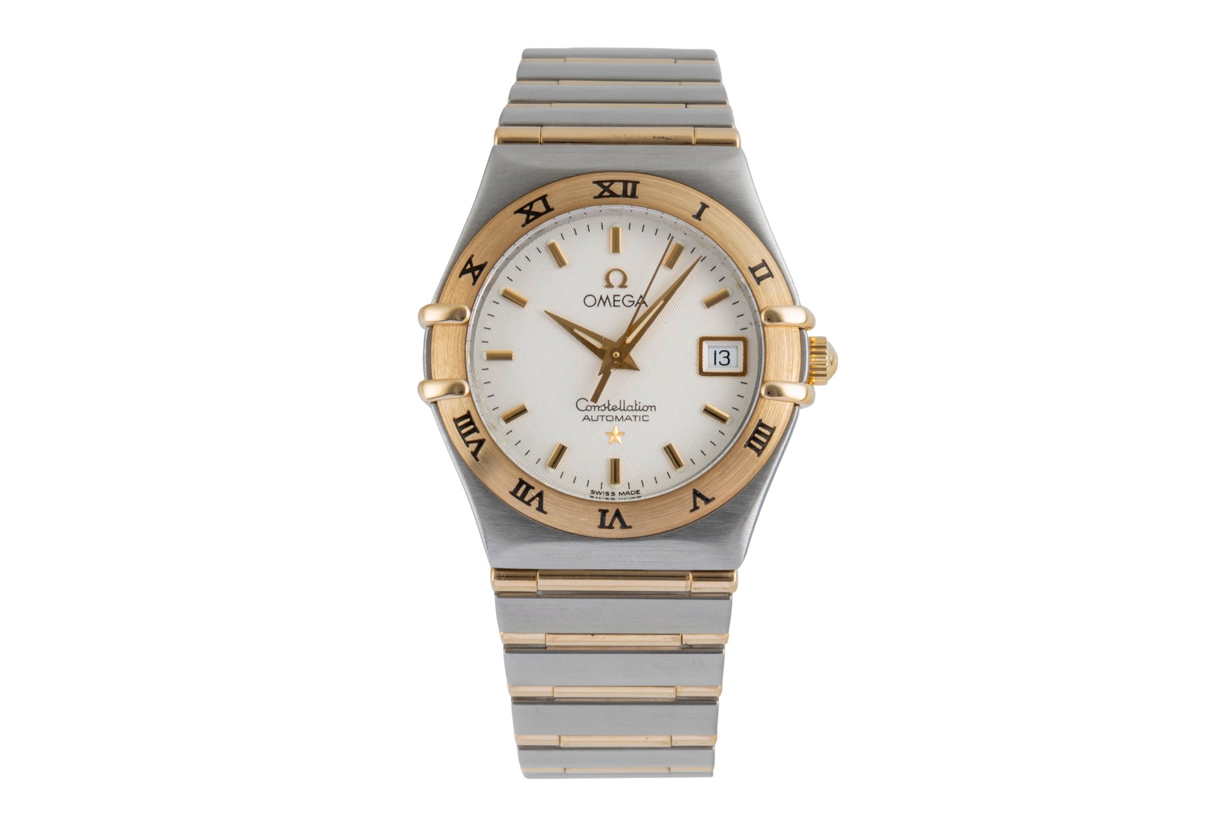 Omega Constellation steel / gold automatic women's watch 1292.30.00 LP: 10600EUR  [2504923]