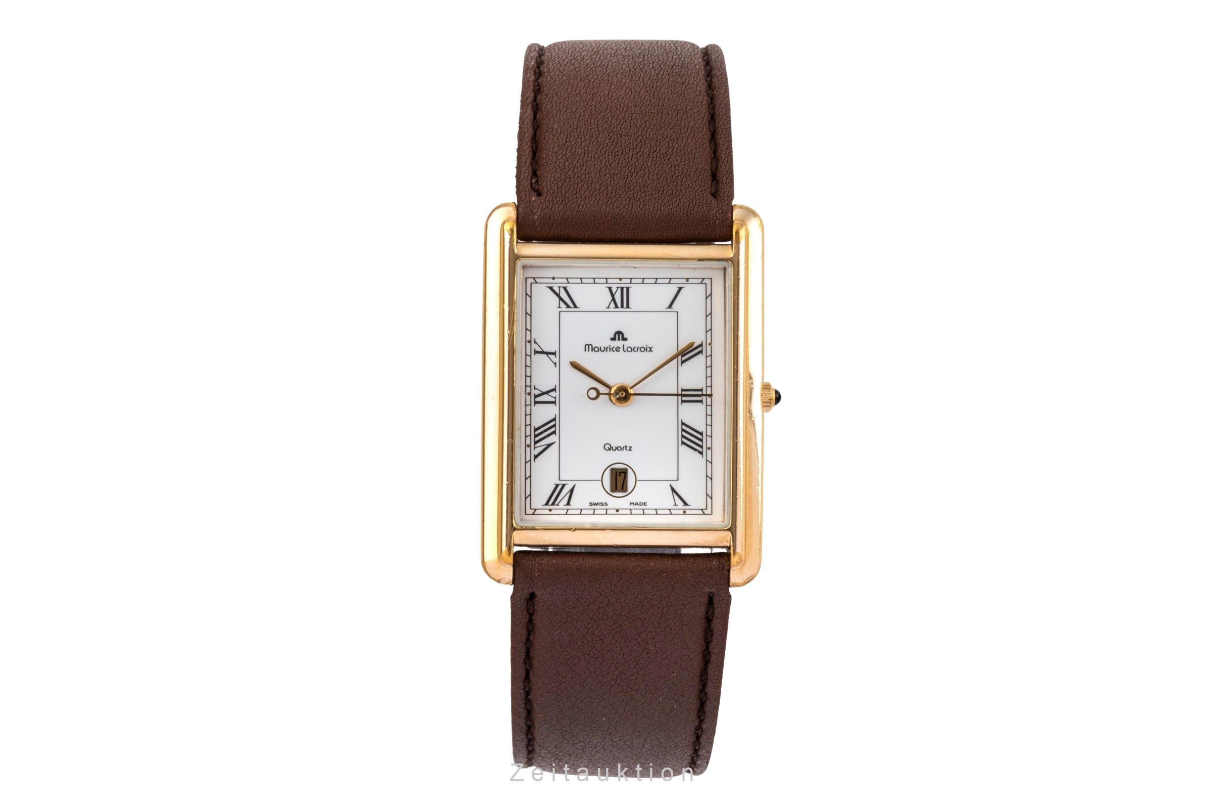 Maurice Lacroix Les Classiques gilt-brass quartz men's watch 82105  [2504929]