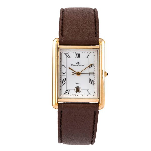 Maurice Lacroix Les Classiques gilt-brass quartz men's watch 82105  [2504929]