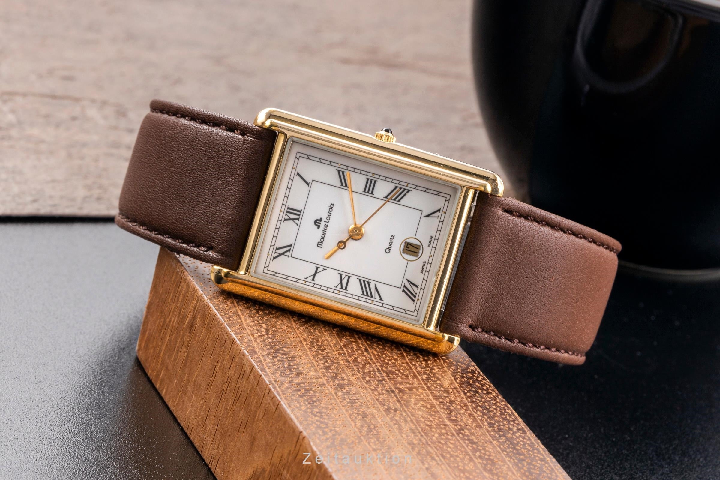 Maurice Lacroix Les Classiques gilt-brass quartz men's watch 82105  [2504929]