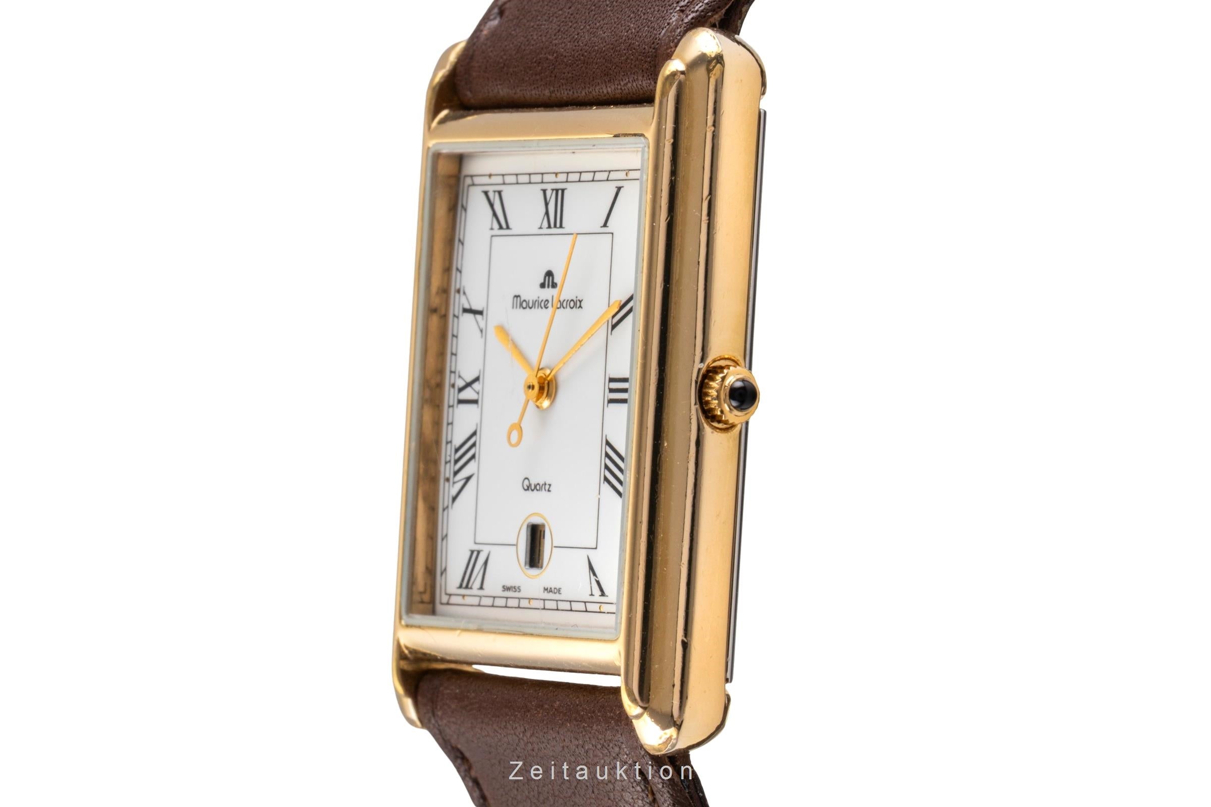 Maurice Lacroix Les Classiques gilt-brass quartz men's watch 82105  [2504929]