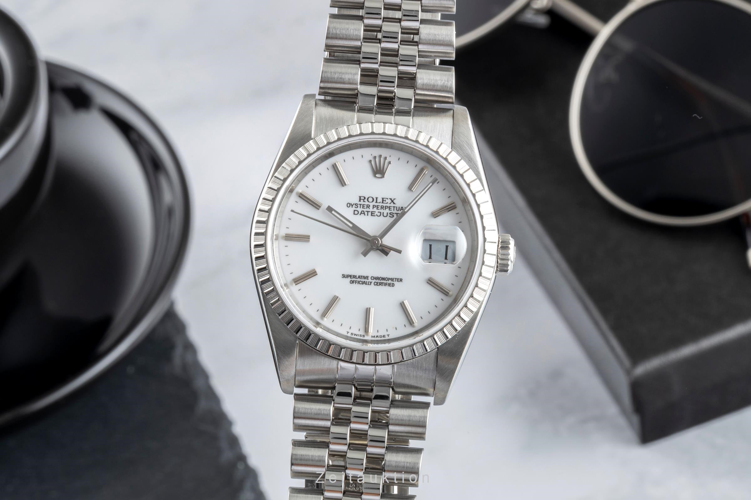 Rolex Datejust steel automatic men's watch 16220  [2504931]