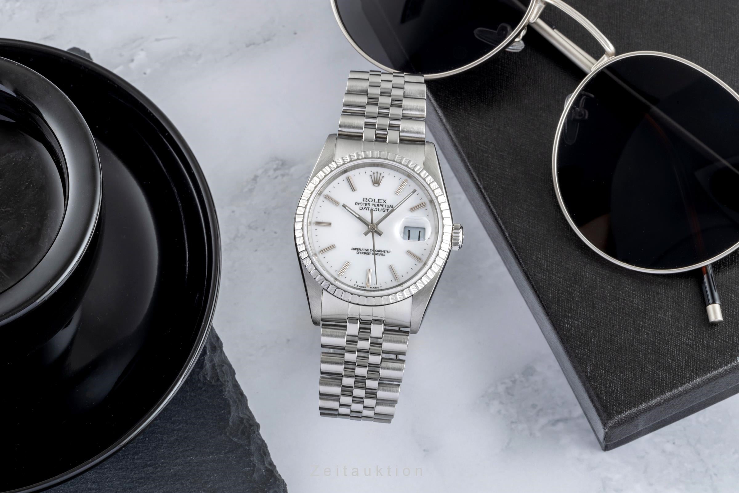 Rolex Datejust steel automatic men's watch 16220  [2504931]