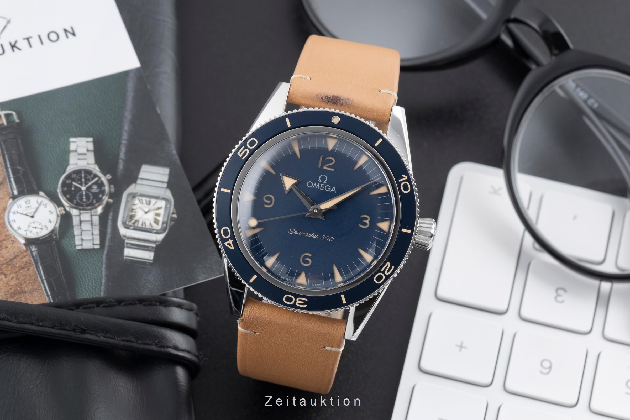 Omega Seamaster acier automatique montre pour hommes 234.32.41.21.03.001 LP: 7300EUR  [2504936]