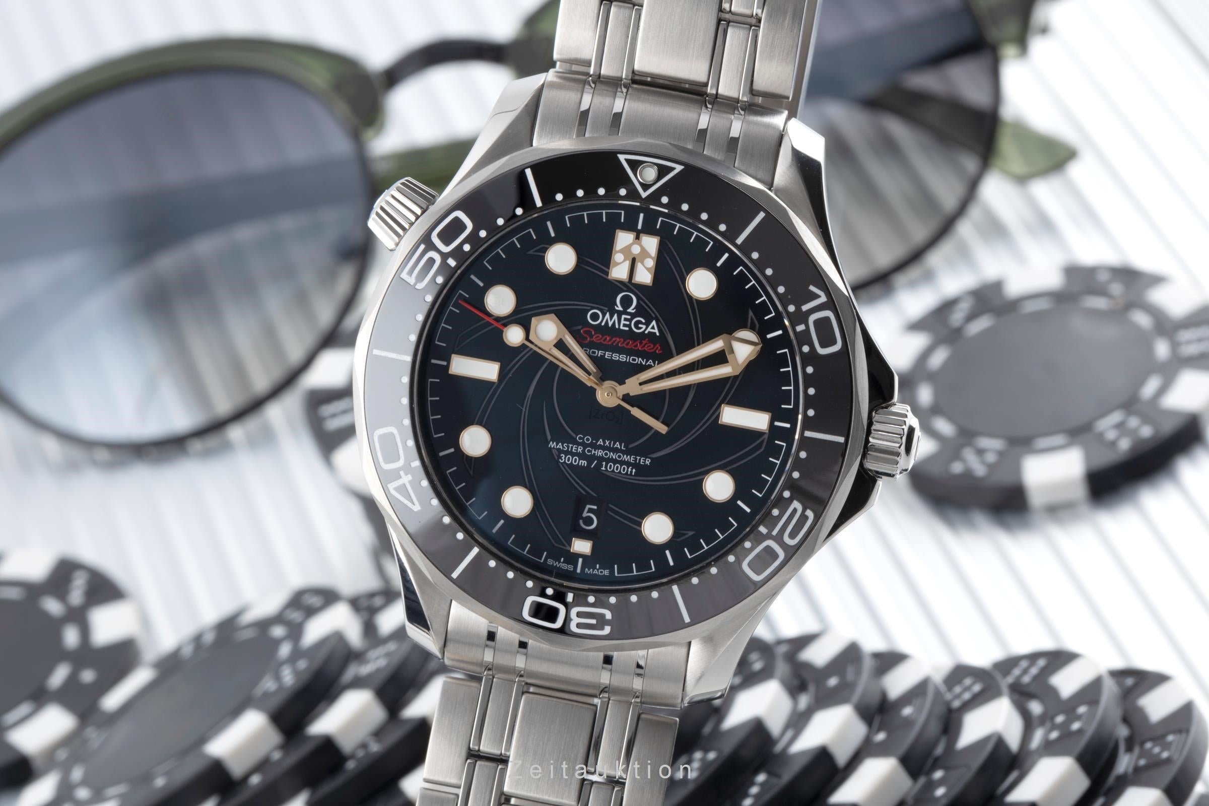 Omega Seamaster steel automatic men's watch 210.22.42.20.01.004 Limited  [2504937]