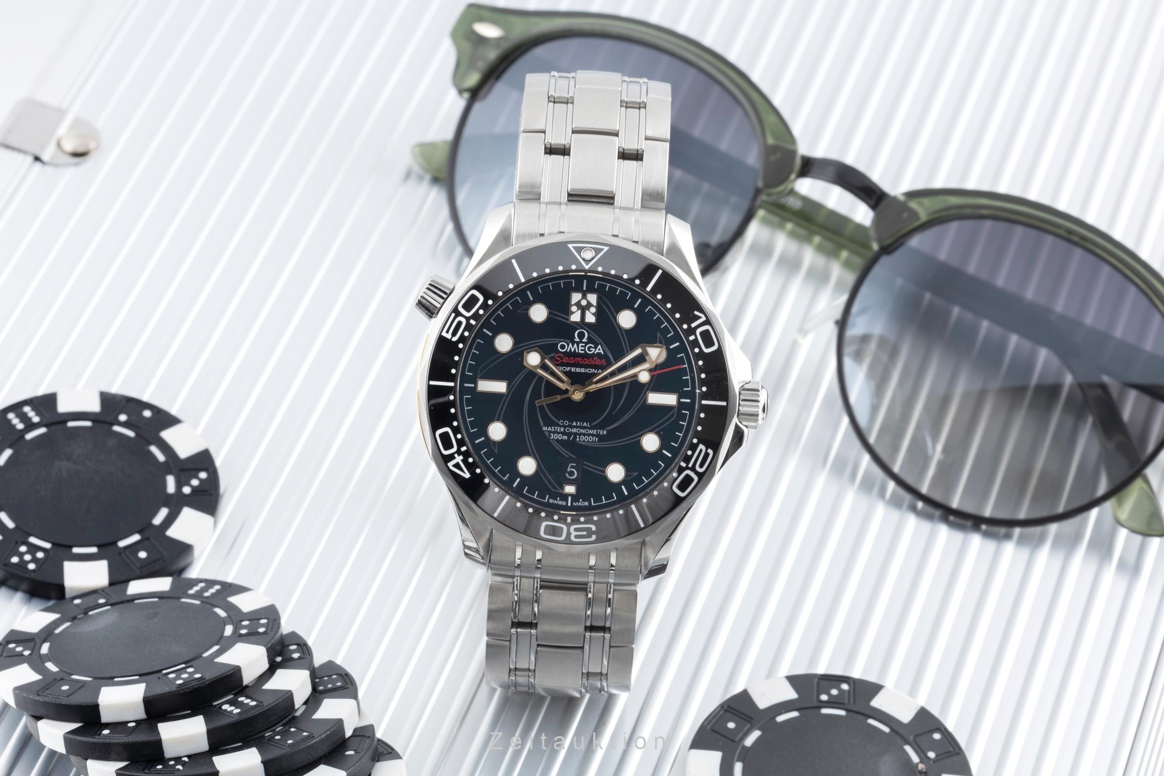 Omega Seamaster steel automatic men's watch 210.22.42.20.01.004 Limited  [2504937]