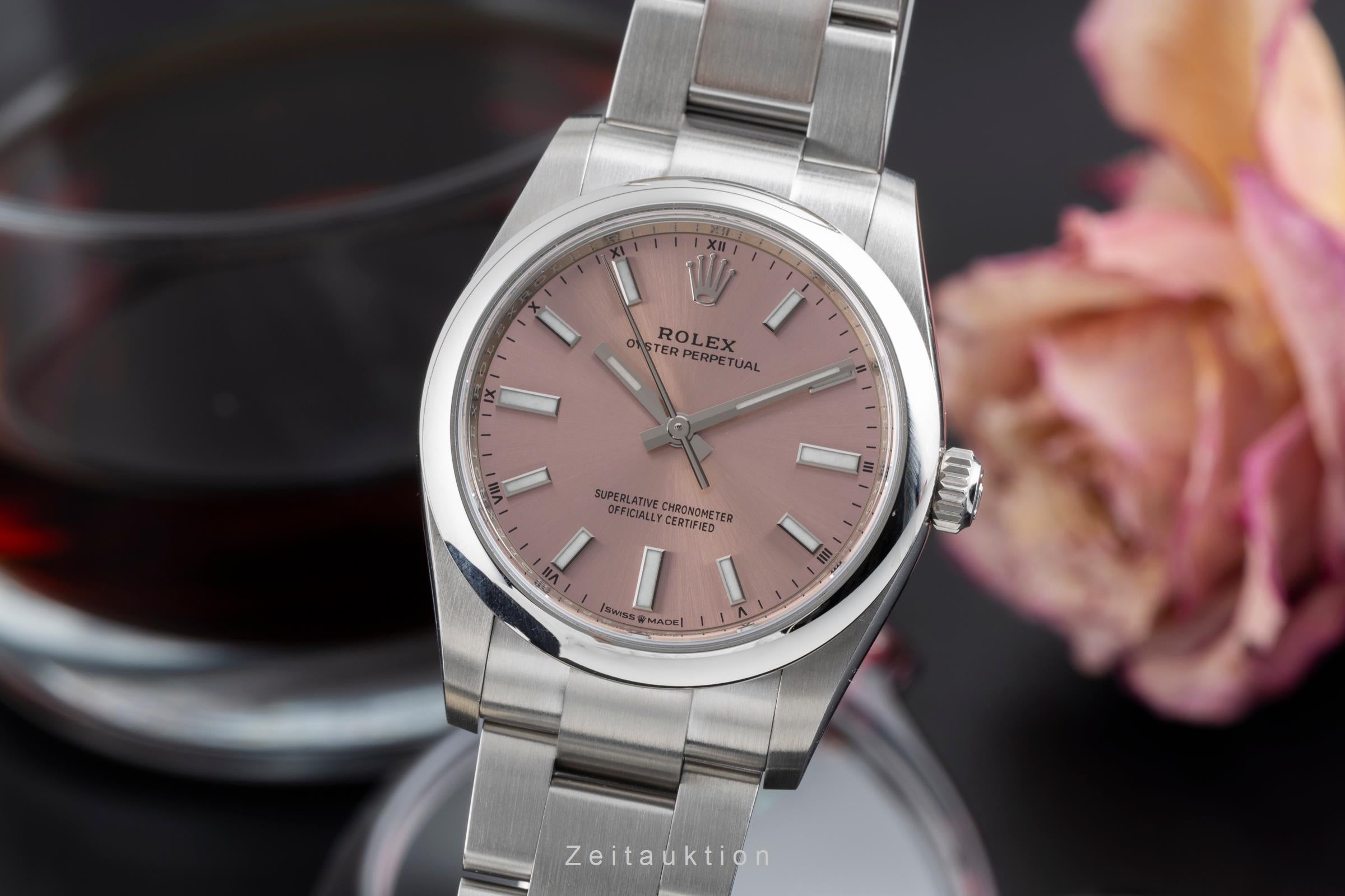 Rolex Oyster Perpetual steel automatic men's watch 124200  [2504938]