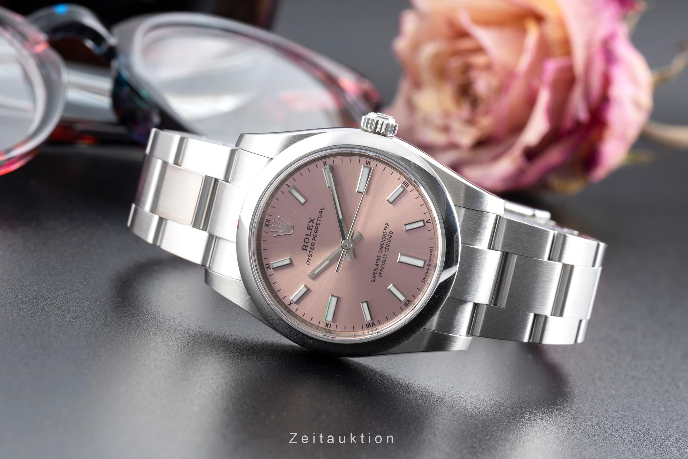 Rolex Oyster Perpetual steel automatic men's watch 124200  [2504938]