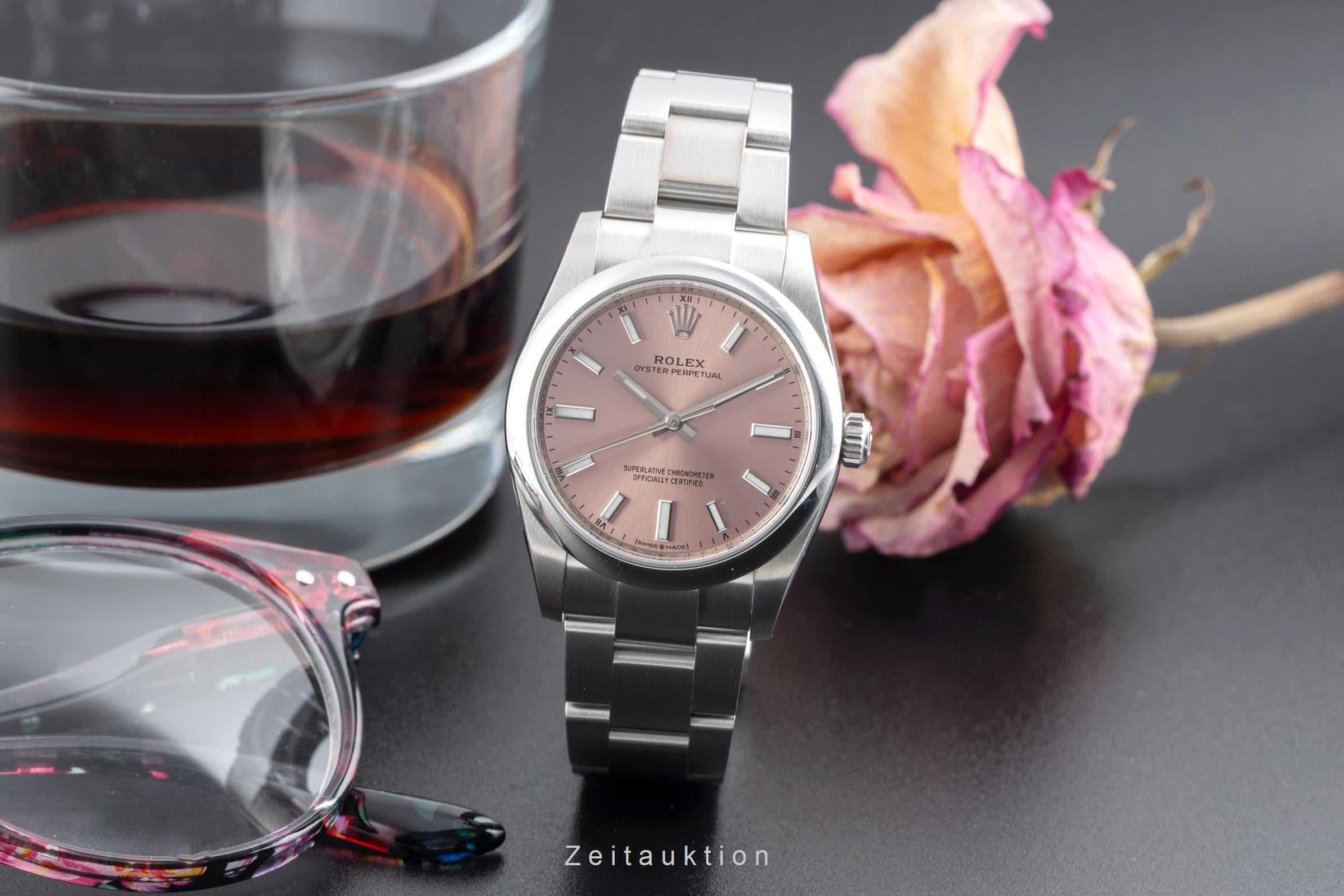 Rolex Oyster Perpetual steel automatic men's watch 124200  [2504938]