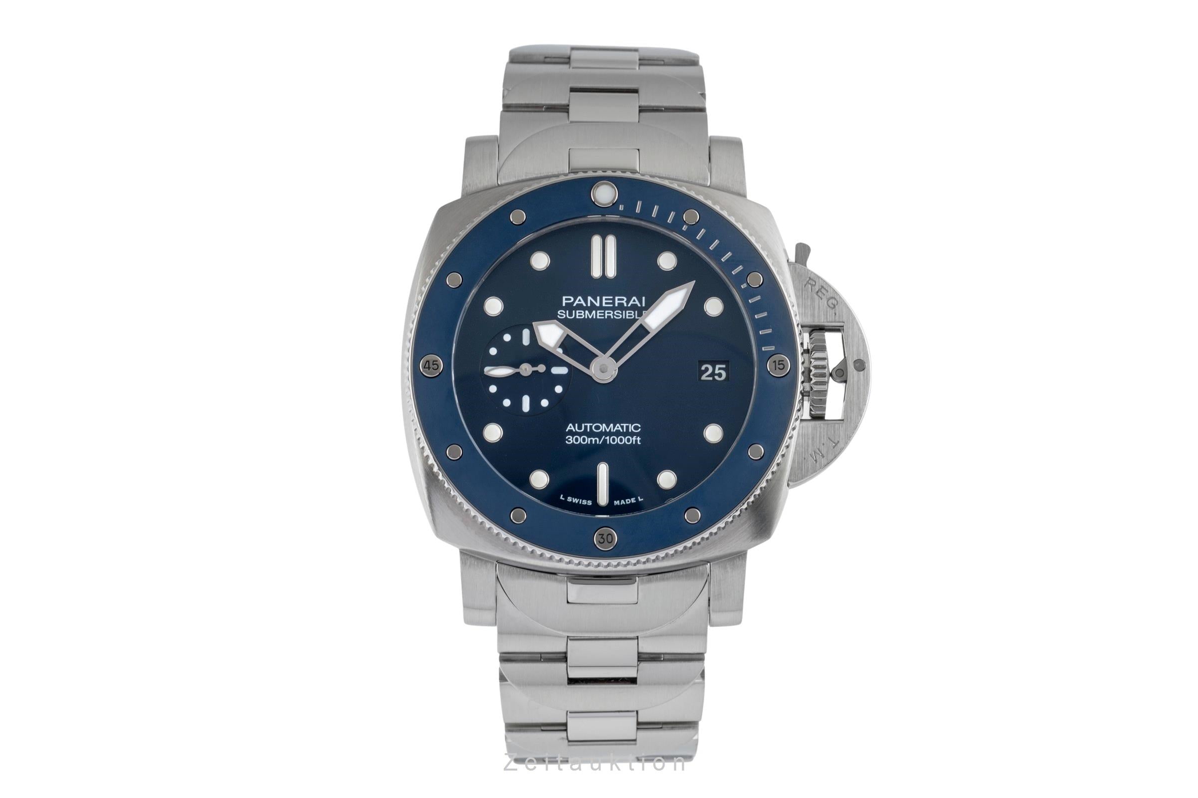 Panerai Submersible steel automatic men's watch PAM01068 LP: 11900EUR  [2504940]