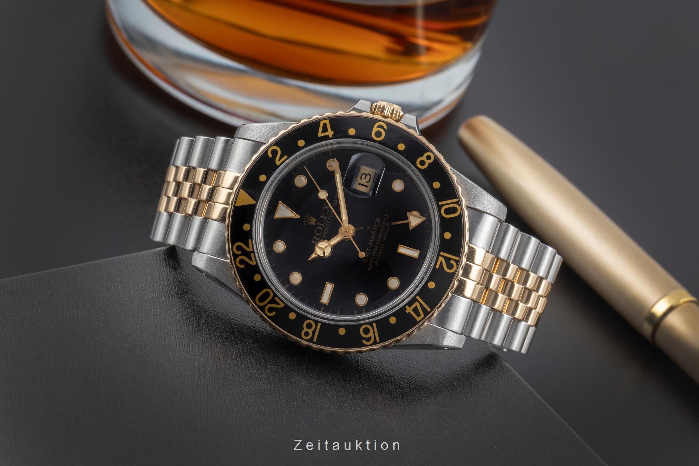 Rolex GMT-Master steel / gold automatic Kal. 3075 Ref. 16753
