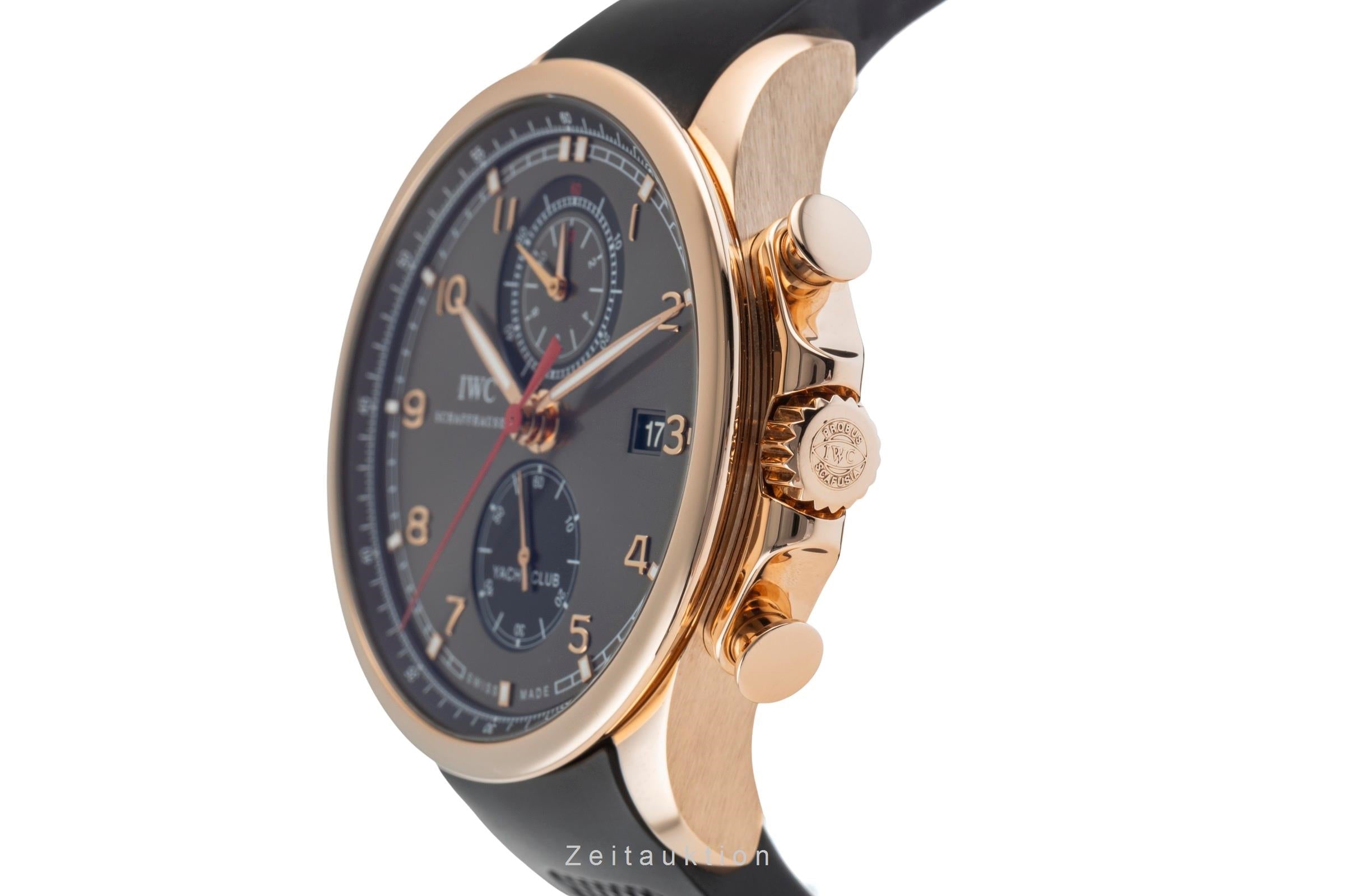IWC Portugieser chronograph 18 ct red gold automatic men's watch IW390202  [2504945]