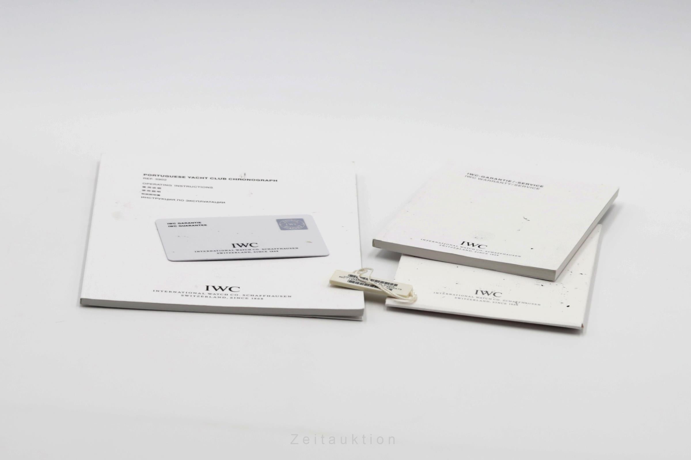 IWC Portugieser chronograph 18 ct red gold automatic men's watch IW390202  [2504945]