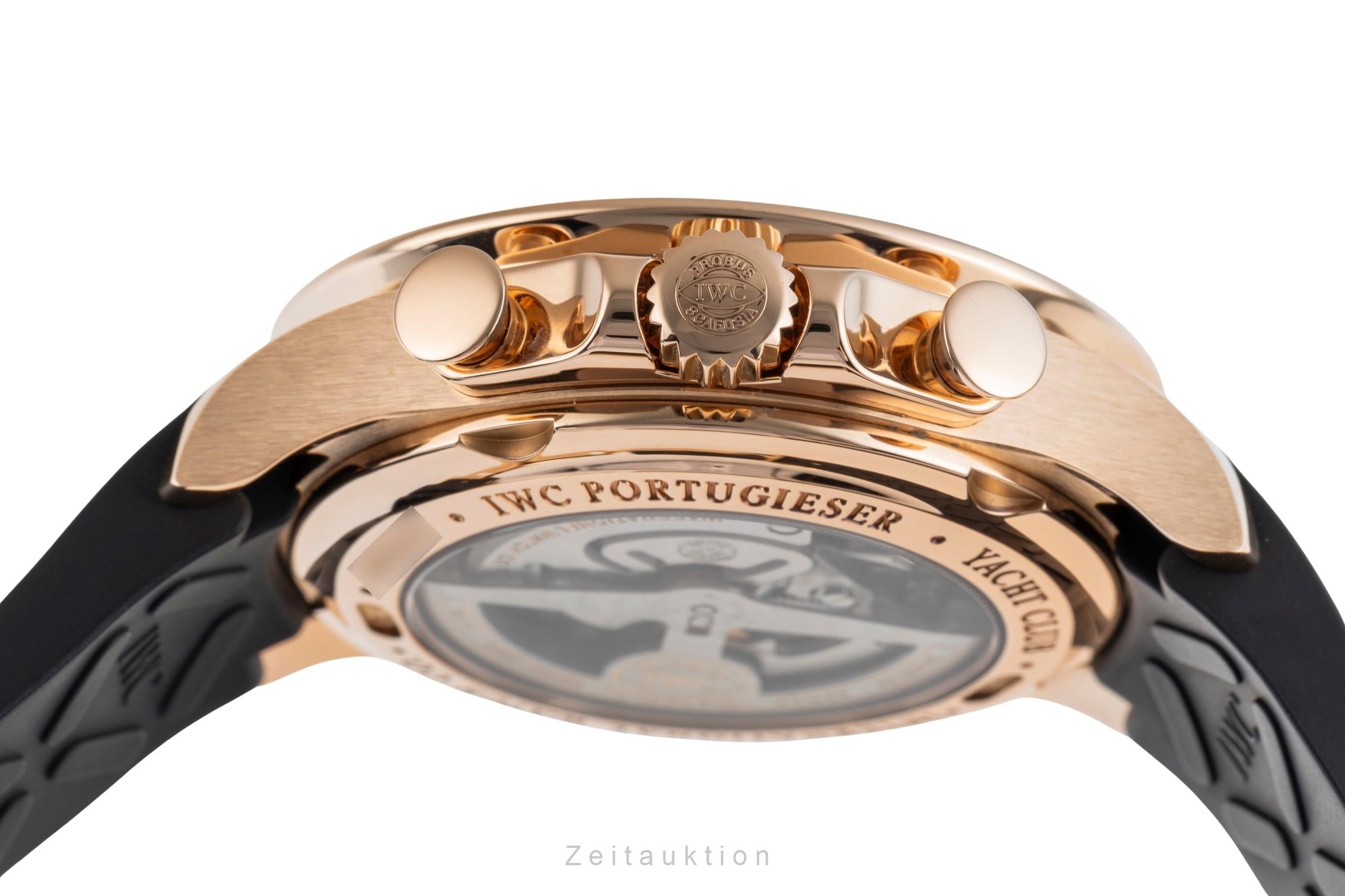 IWC Portugieser chronograph 18 ct red gold automatic men's watch IW390202  [2504945]