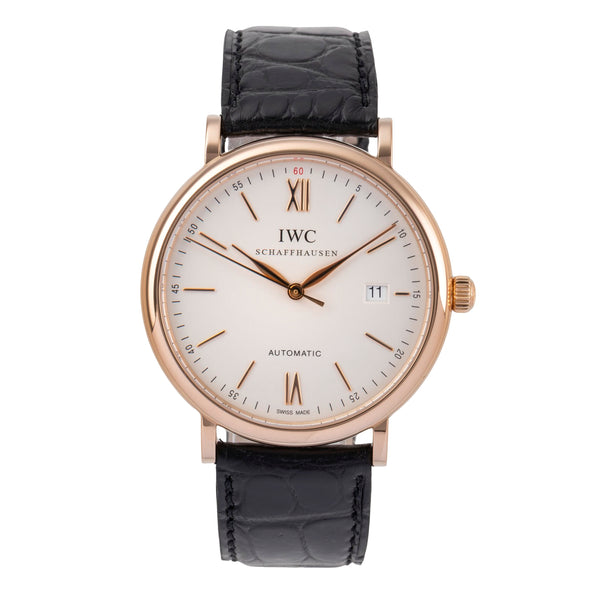 IWC Portofino 18 ct red gold automatic men's watch IW356504 LP: 14400EUR  [2504948]