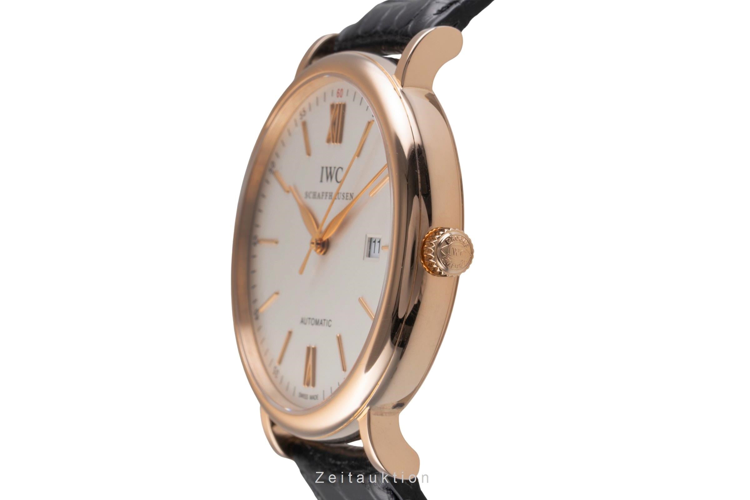 IWC Portofino 18 ct red gold automatic men's watch IW356504 LP: 14400EUR  [2504948]