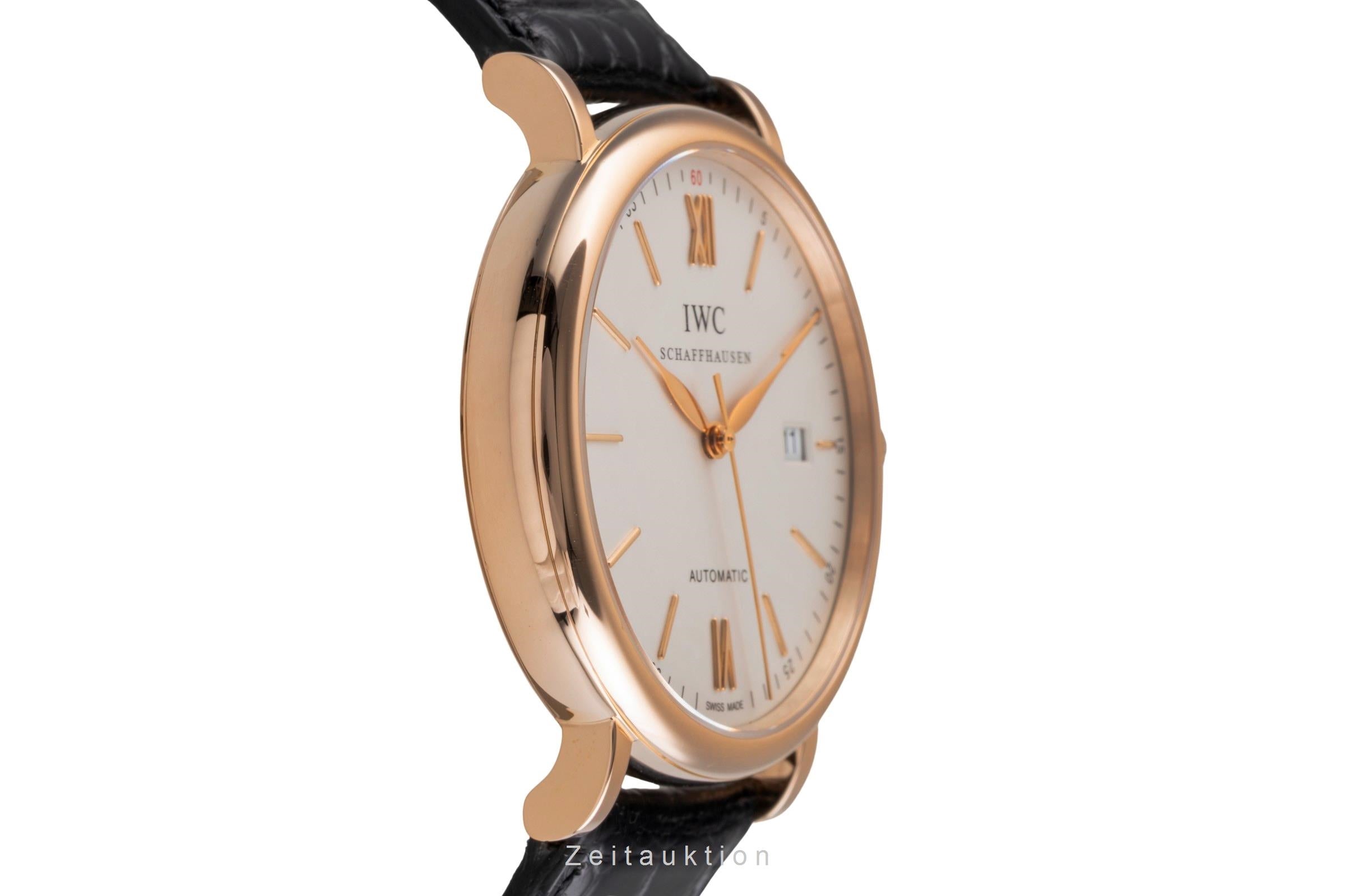 IWC Portofino 18 ct red gold automatic men's watch IW356504 LP: 14400EUR  [2504948]