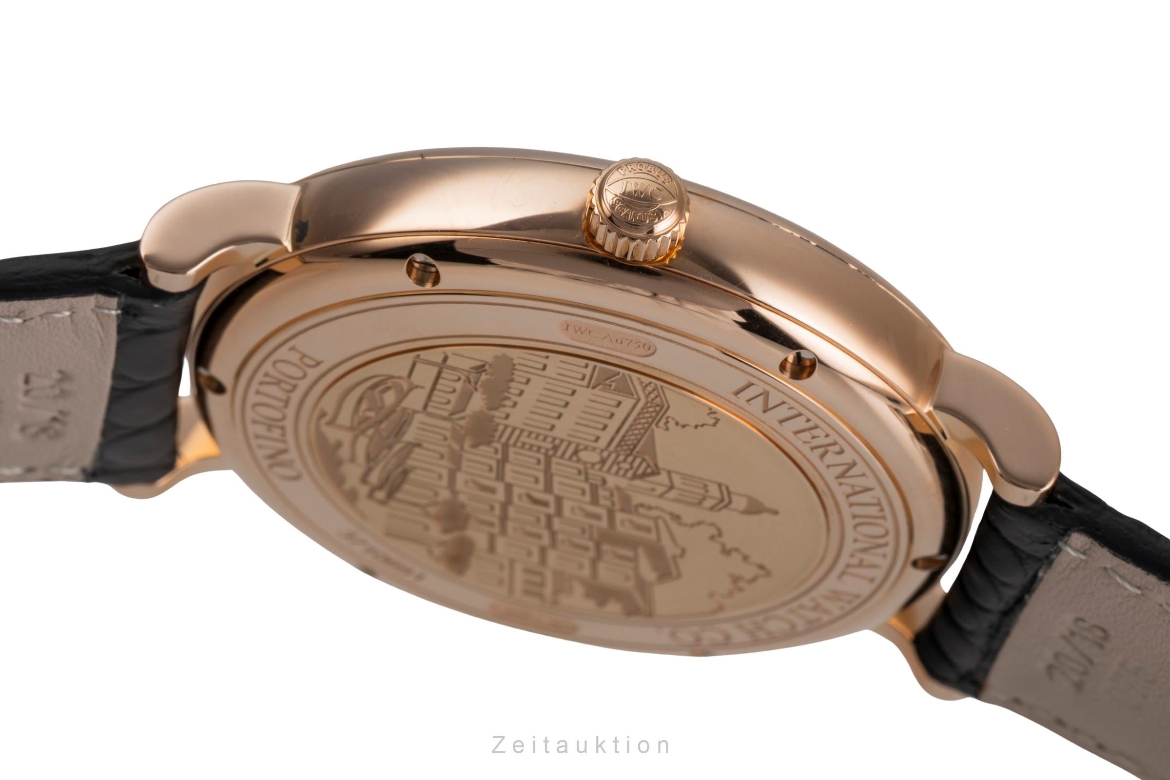 IWC Portofino 18 ct red gold automatic men's watch IW356504 LP: 14400EUR  [2504948]