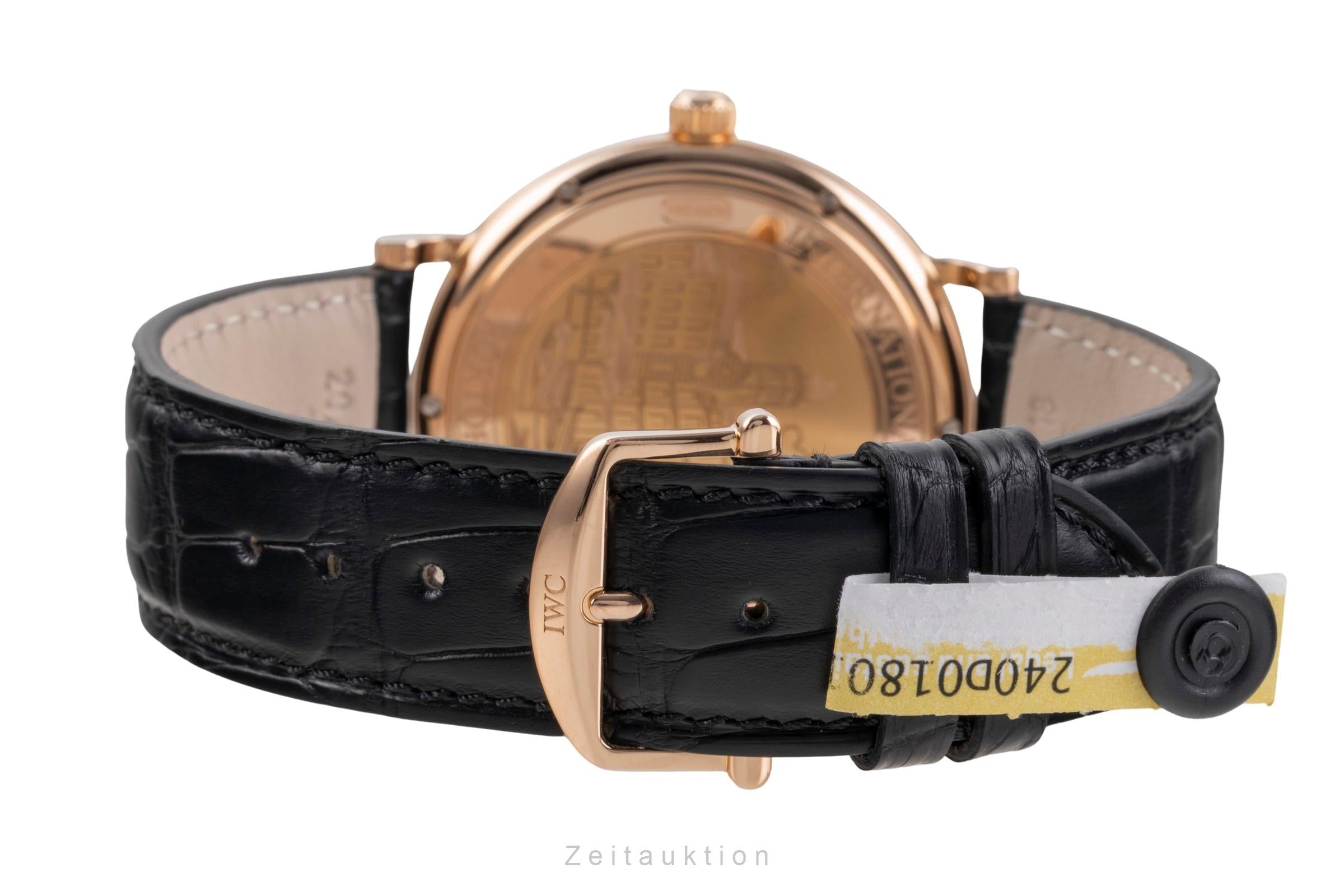IWC Portofino 18 ct red gold automatic men's watch IW356504 LP: 14400EUR  [2504948]