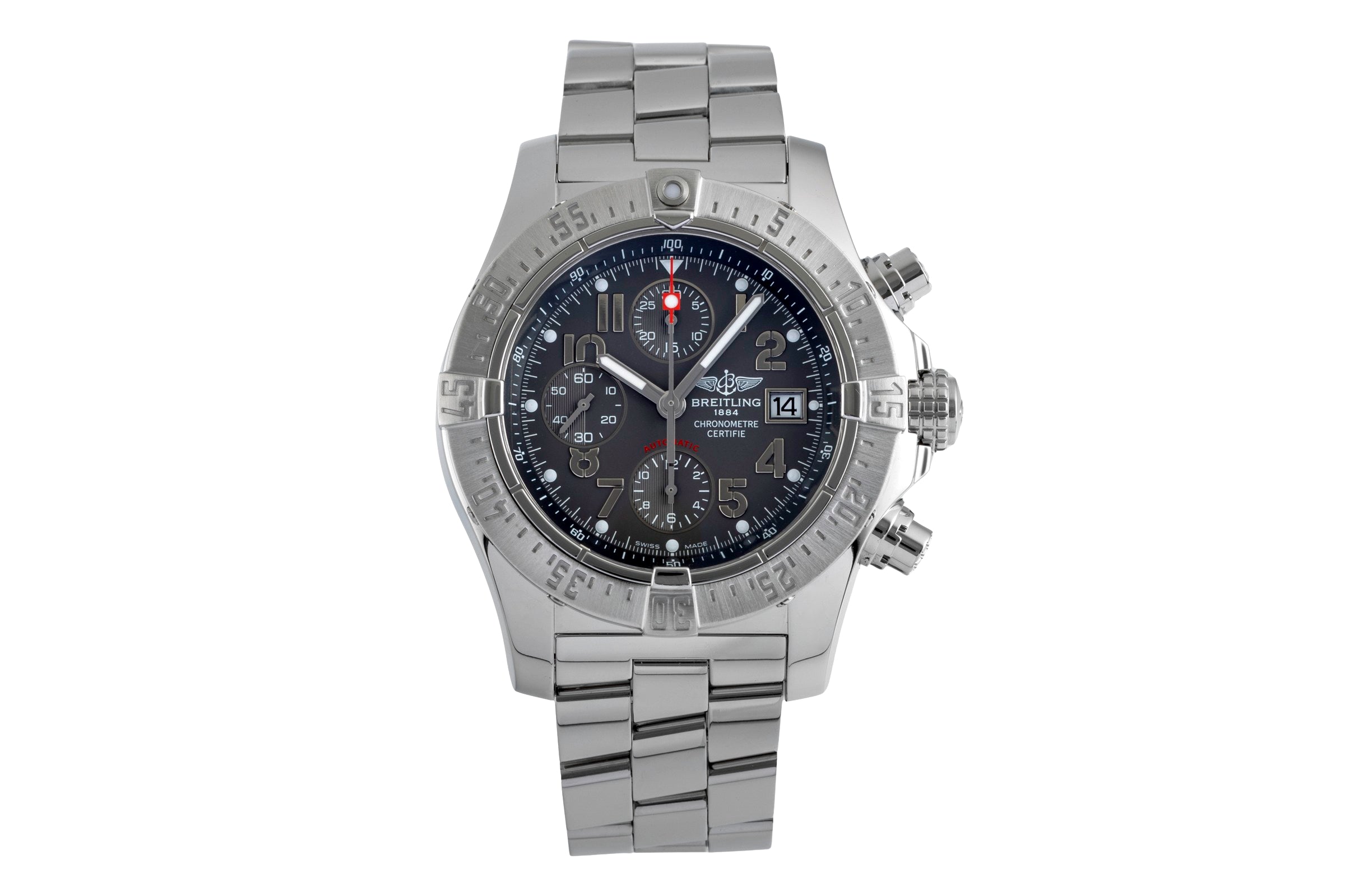 Breitling Avenger Skyland chronographe acier automatique montre pour hommes A13380-178  [2504949]