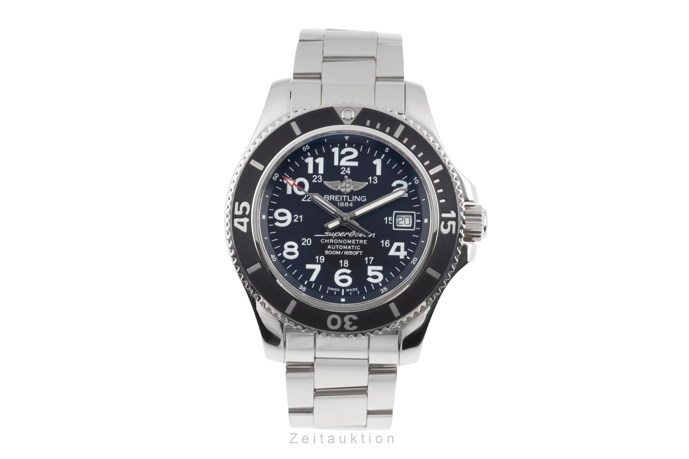 Breitling Superocean steel automatic men's watch A17365C9/BD67  [2504951]