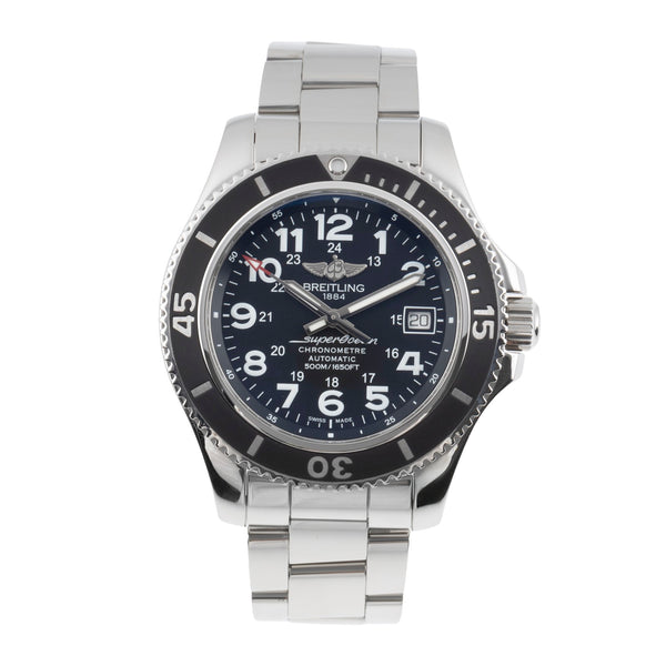Breitling Superocean steel automatic men's watch A17365C9/BD67  [2504951]