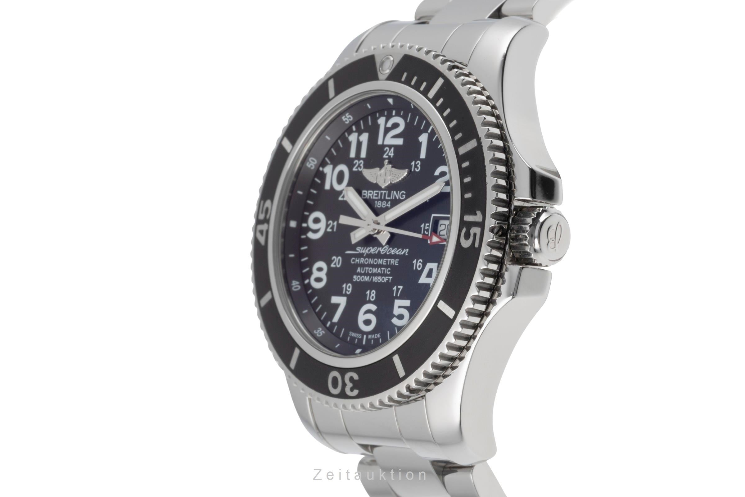 Breitling Superocean steel automatic men's watch A17365C9/BD67  [2504951]
