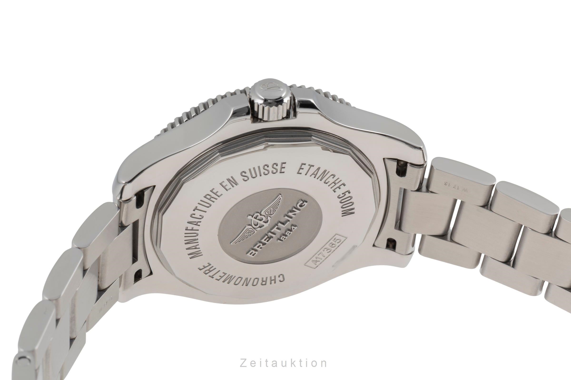 Breitling Superocean steel automatic men's watch A17365C9/BD67  [2504951]