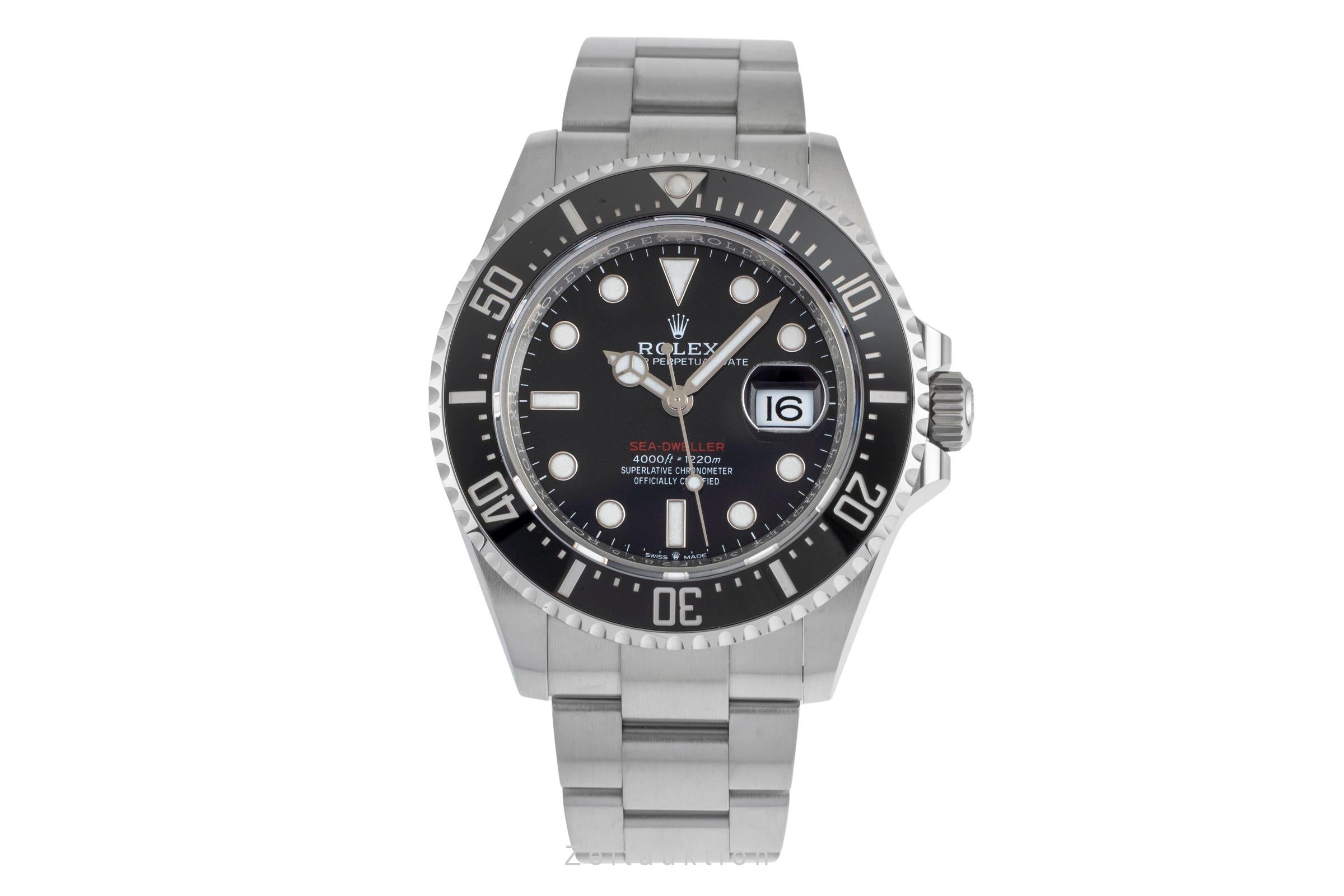 Rolex Sea-Dweller steel automatic men's watch 126600  [2504952]
