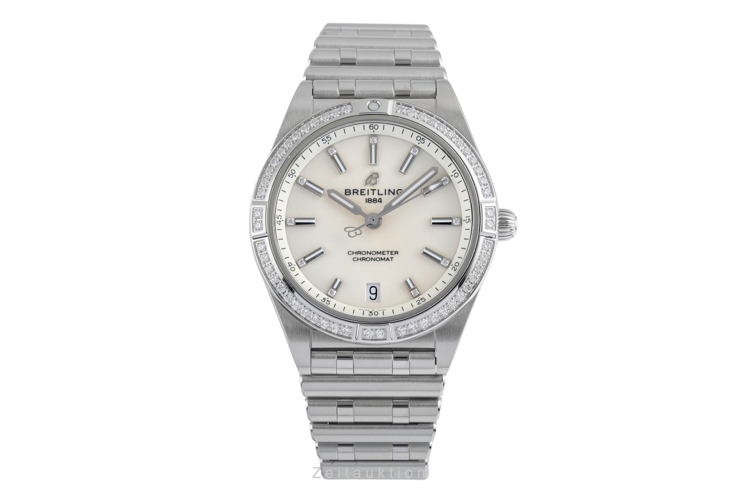 Breitling Chronomat acier automatique montre pour hommes A10380591A1A1 LP: 13900EUR  [2504953]