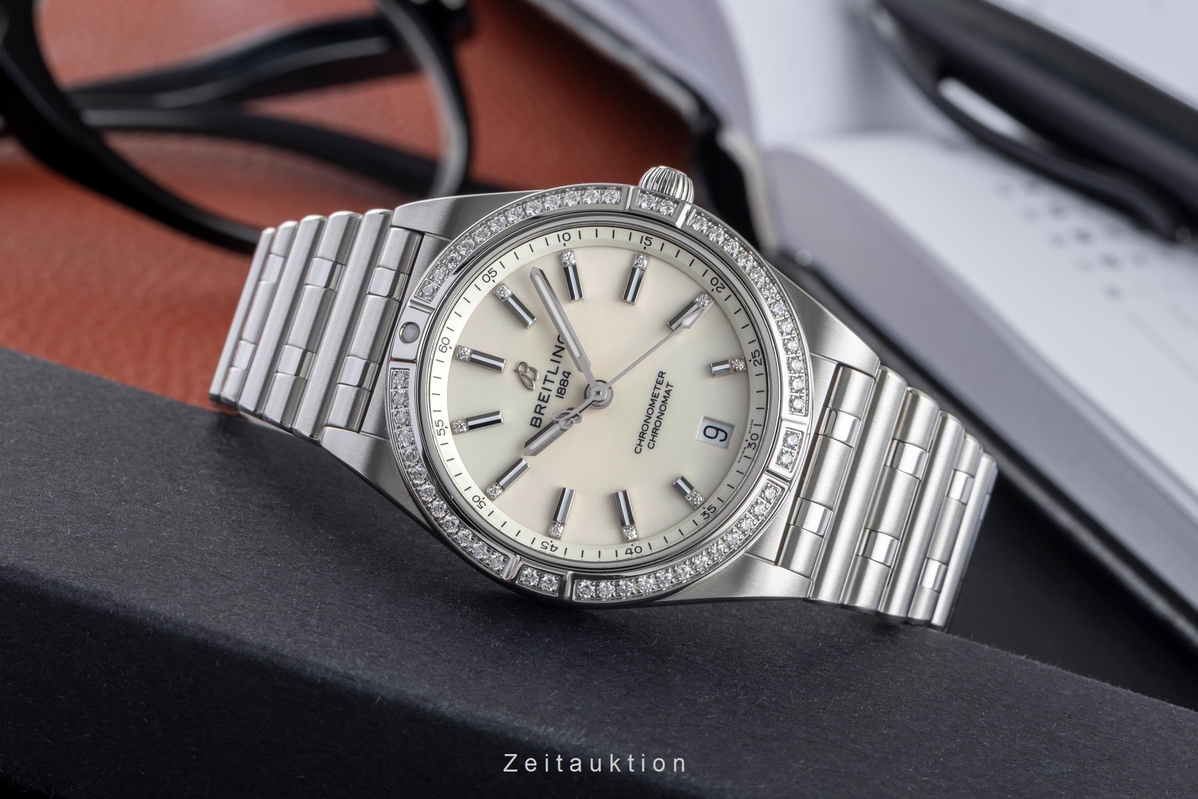 Breitling Chronomat acier automatique montre pour hommes A10380591A1A1 LP: 13900EUR  [2504953]