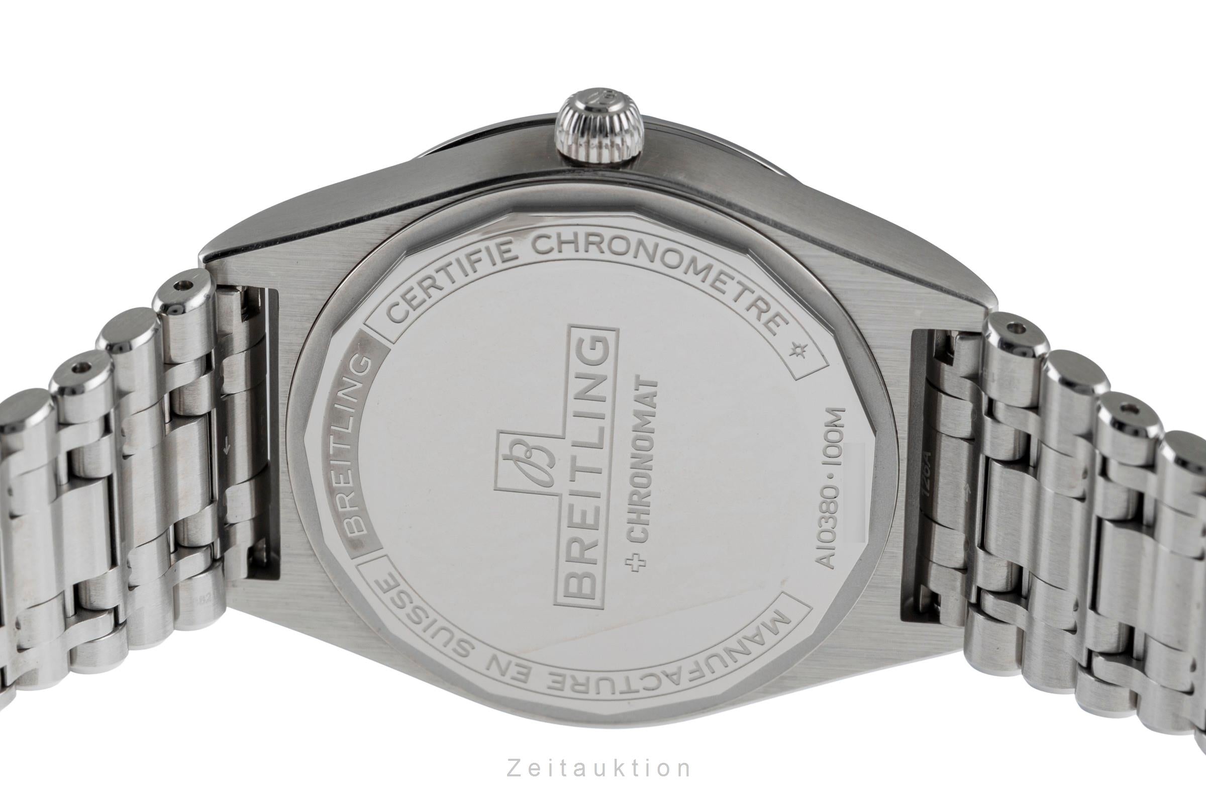 Breitling Chronomat acier automatique montre pour hommes A10380591A1A1 LP: 13900EUR  [2504953]