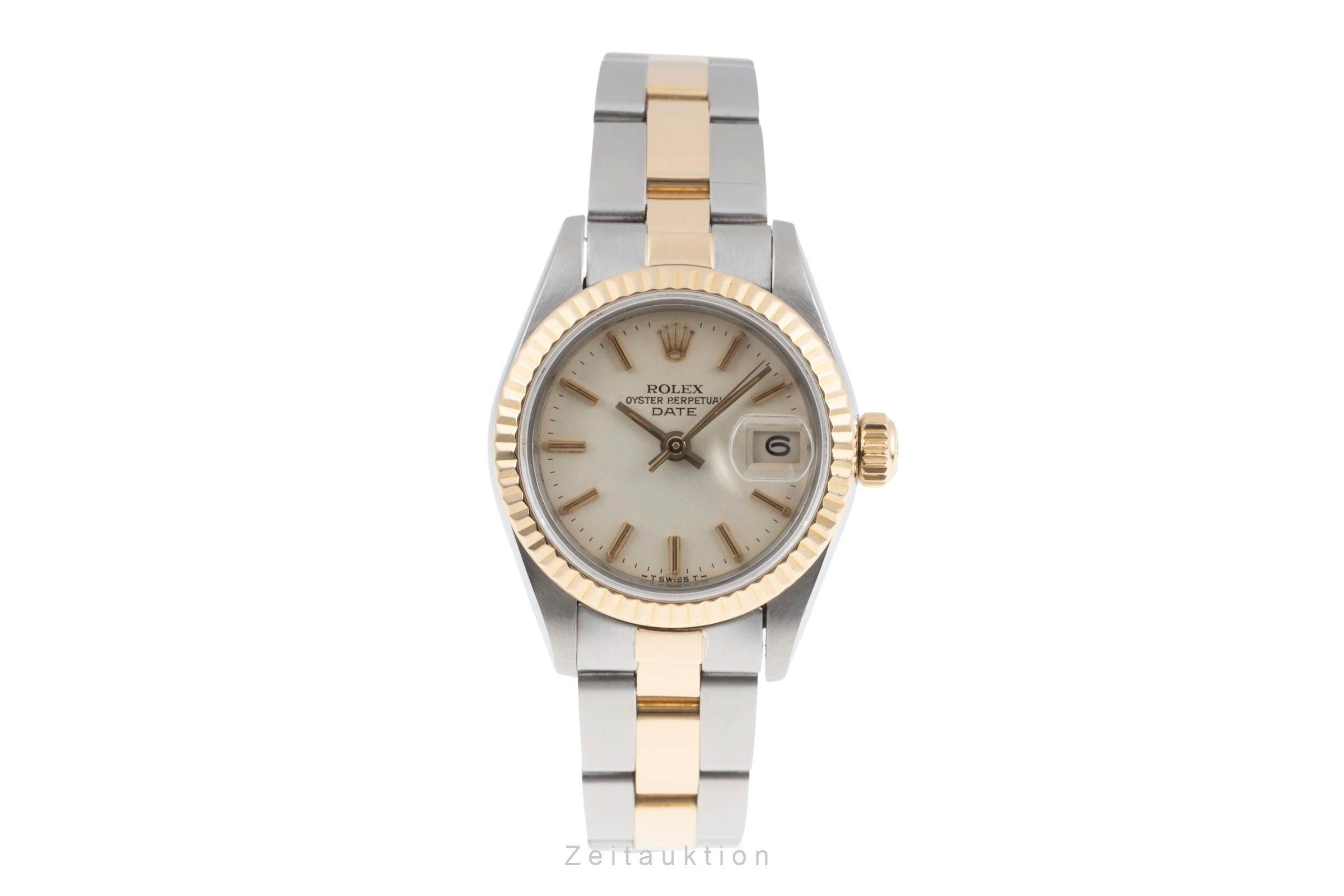 Rolex Date acier / or  automatique montre pour femmes 69173 Vintage  [2504955]