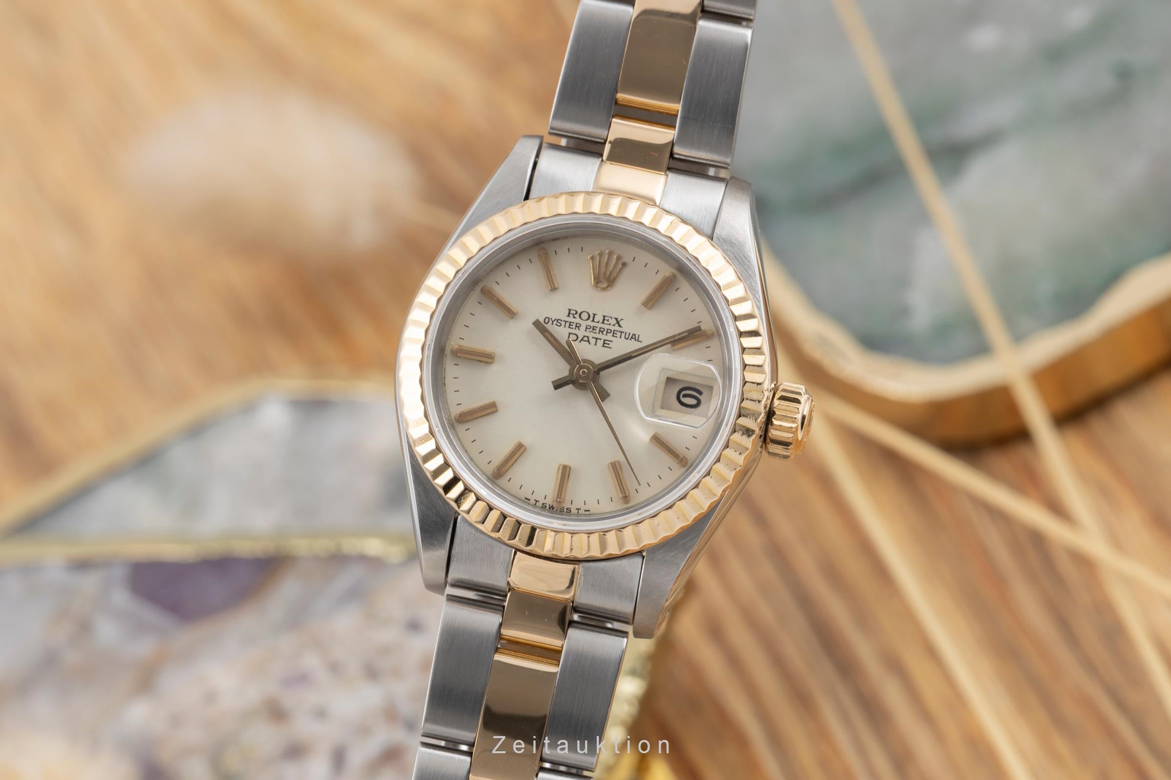 Rolex Date steel / gold automatic Kal. 2135 Ref. 69173 VINTAGE