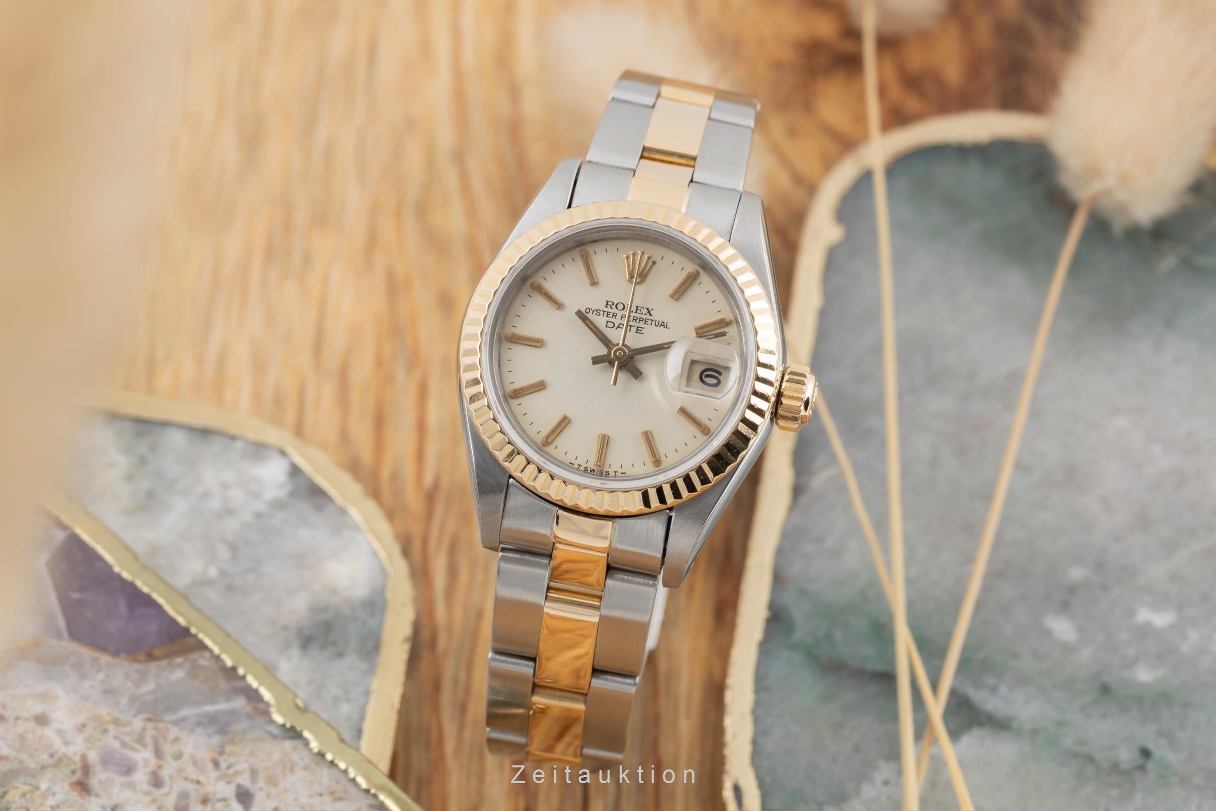 Rolex Date steel / gold automatic Kal. 2135 Ref. 69173 VINTAGE