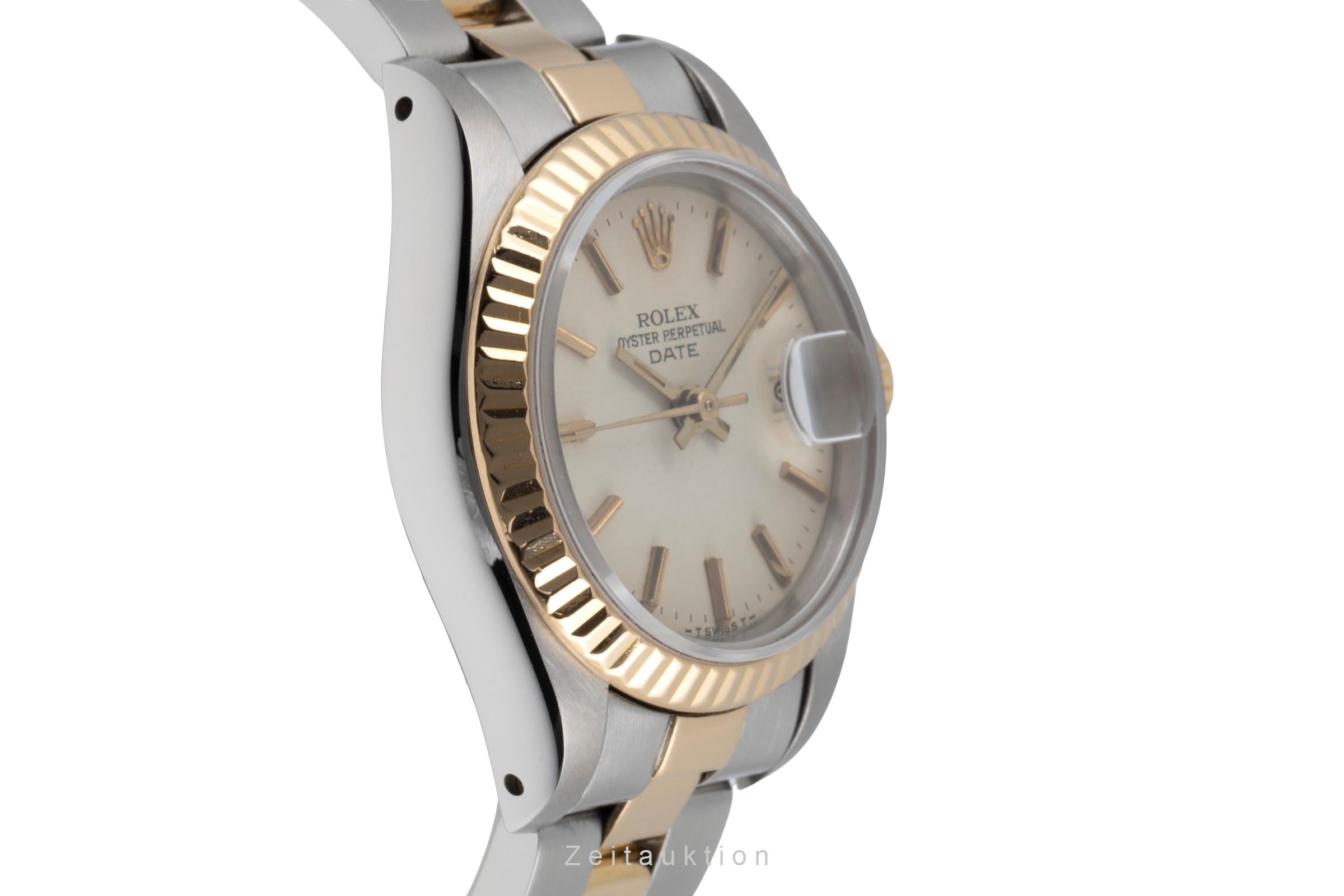 Rolex Date acier / or  automatique montre pour femmes 69173 Vintage  [2504955]