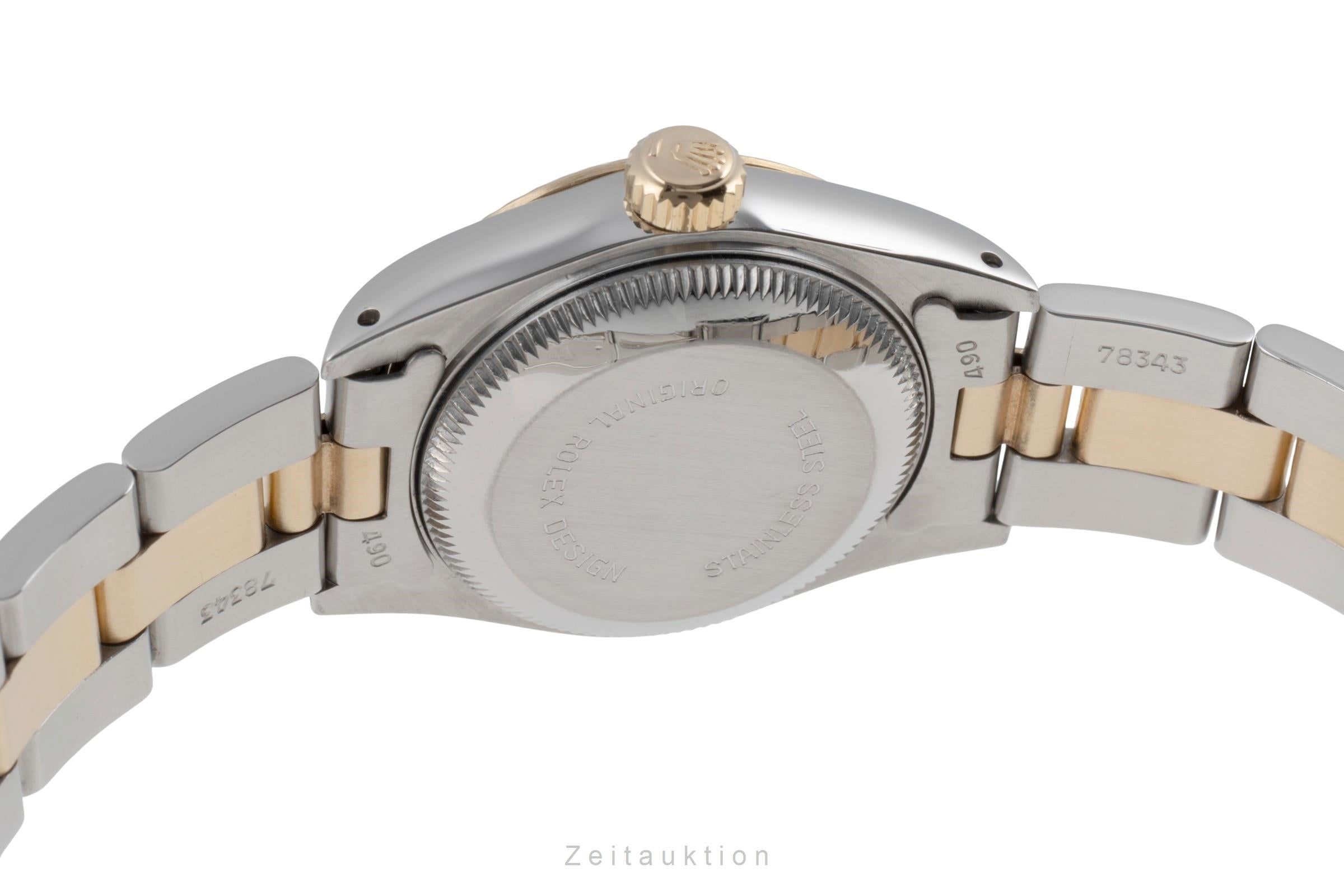 Rolex Date acier / or  automatique montre pour femmes 69173 Vintage  [2504955]