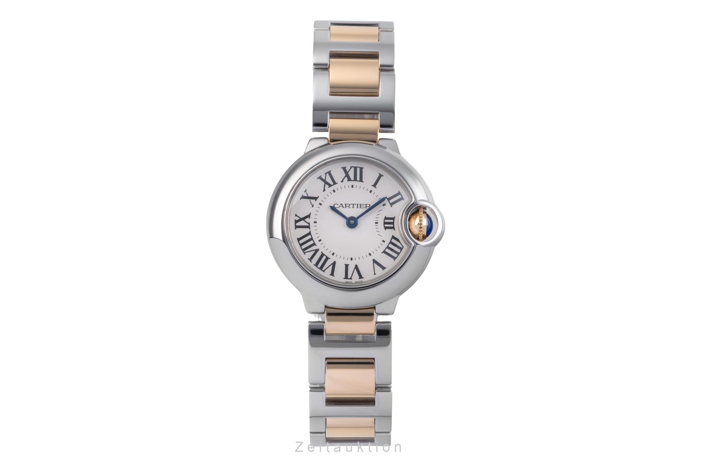 Cartier Ballon Bleu de Cartier steel / gold quartz women's watch W69007Z3  [2504956]