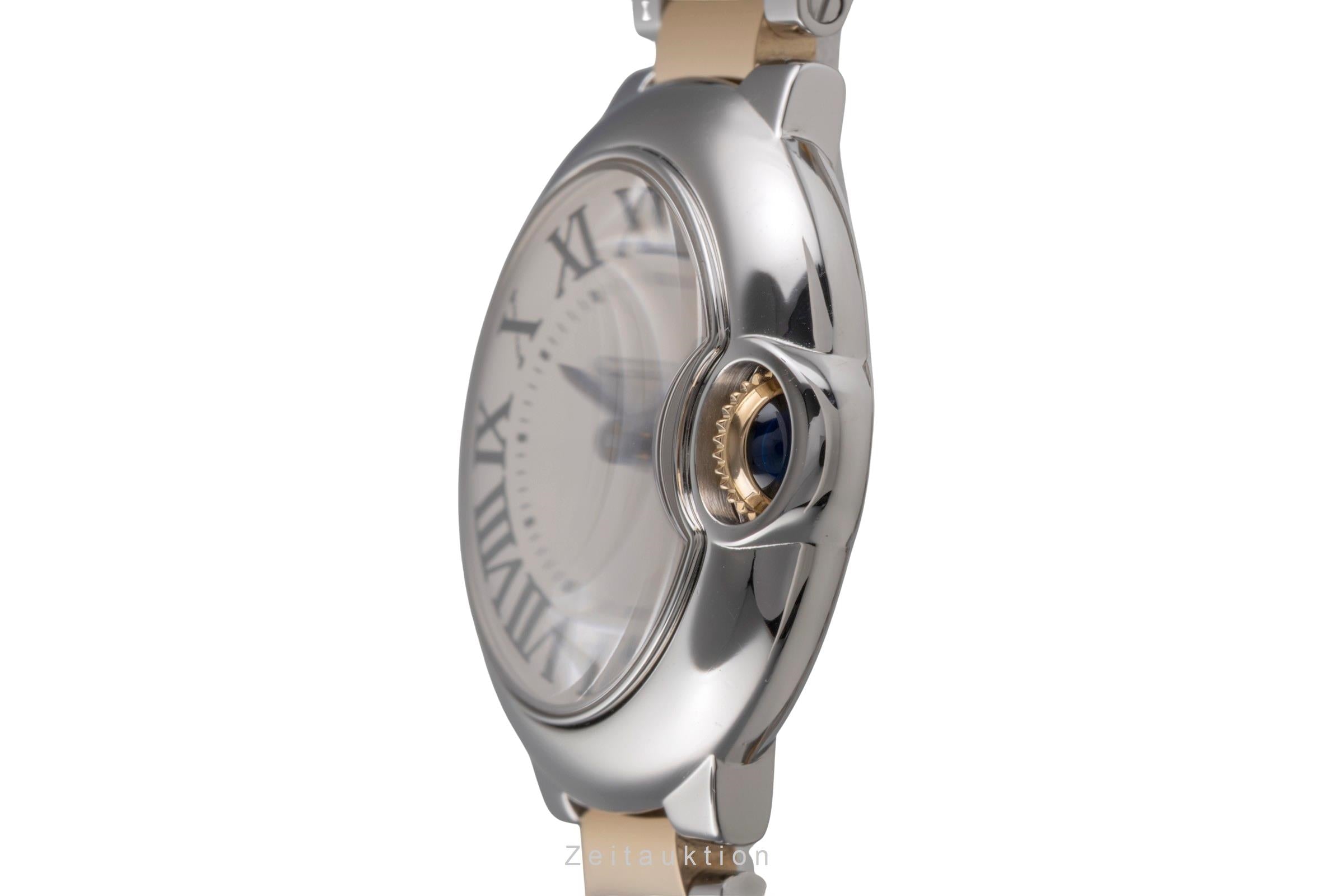 Cartier Ballon Bleu de Cartier steel / gold quartz women's watch W69007Z3  [2504956]