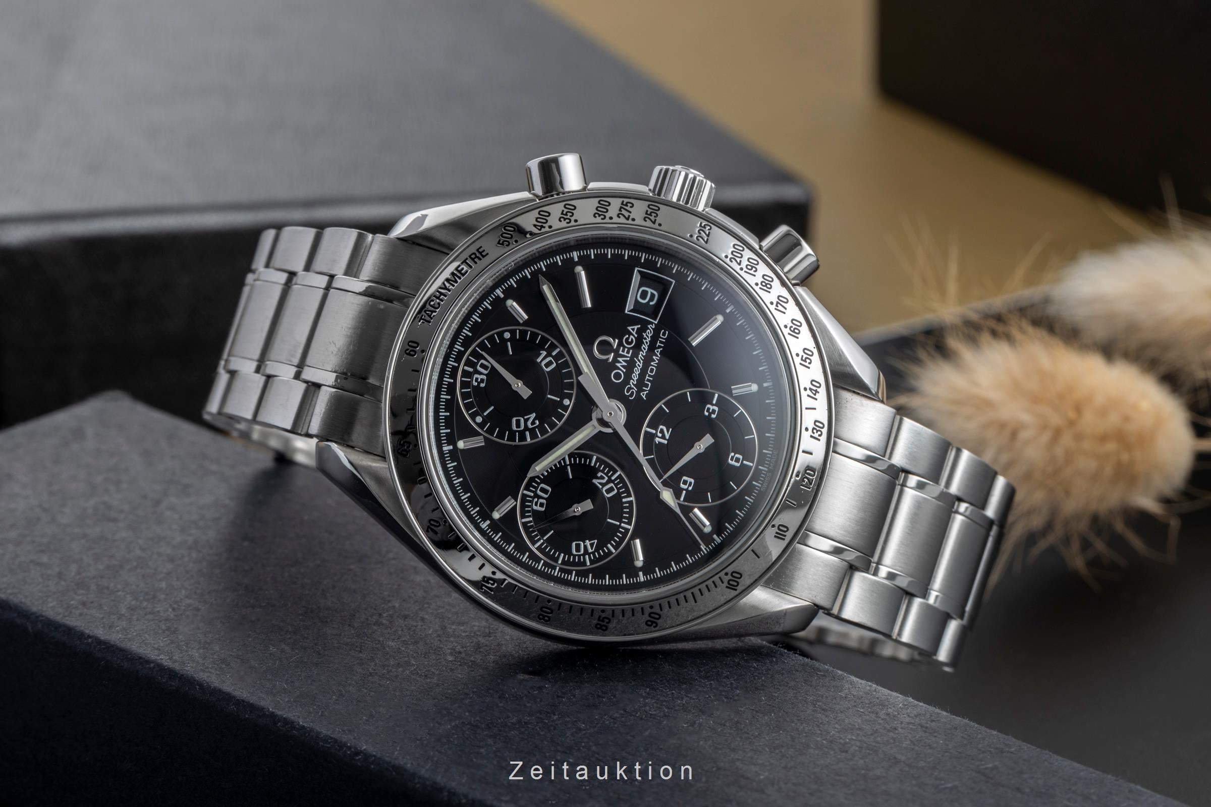 Omega Speedmaster Date chronograph steel automatic Kal. 1152 Ref
