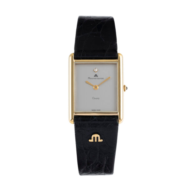 Maurice Lacroix Les Classiques laiton doré quartz montre pour femmes 54980  [2504965]