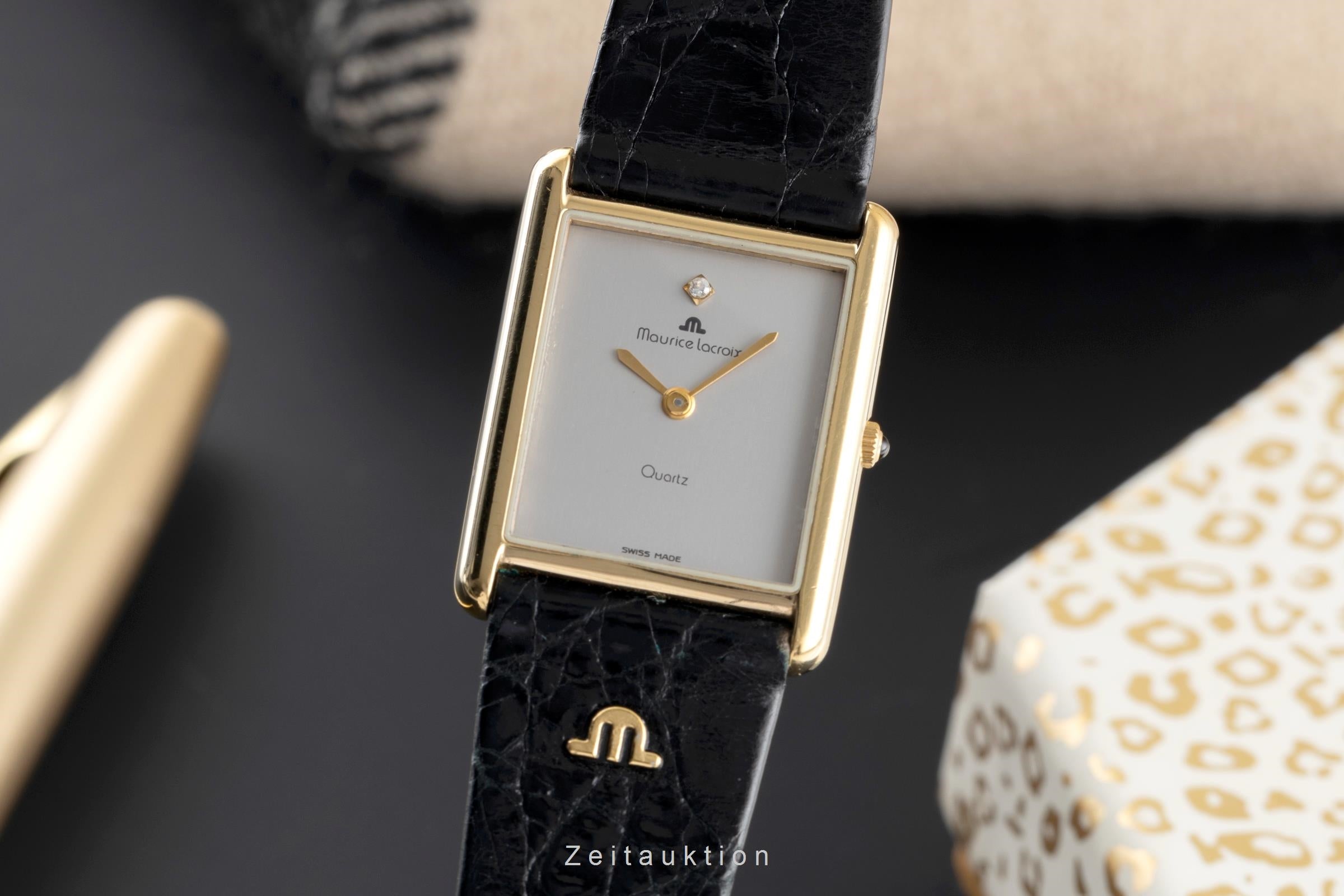 Maurice Lacroix Les Classiques laiton doré quartz montre pour femmes 54980  [2504965]