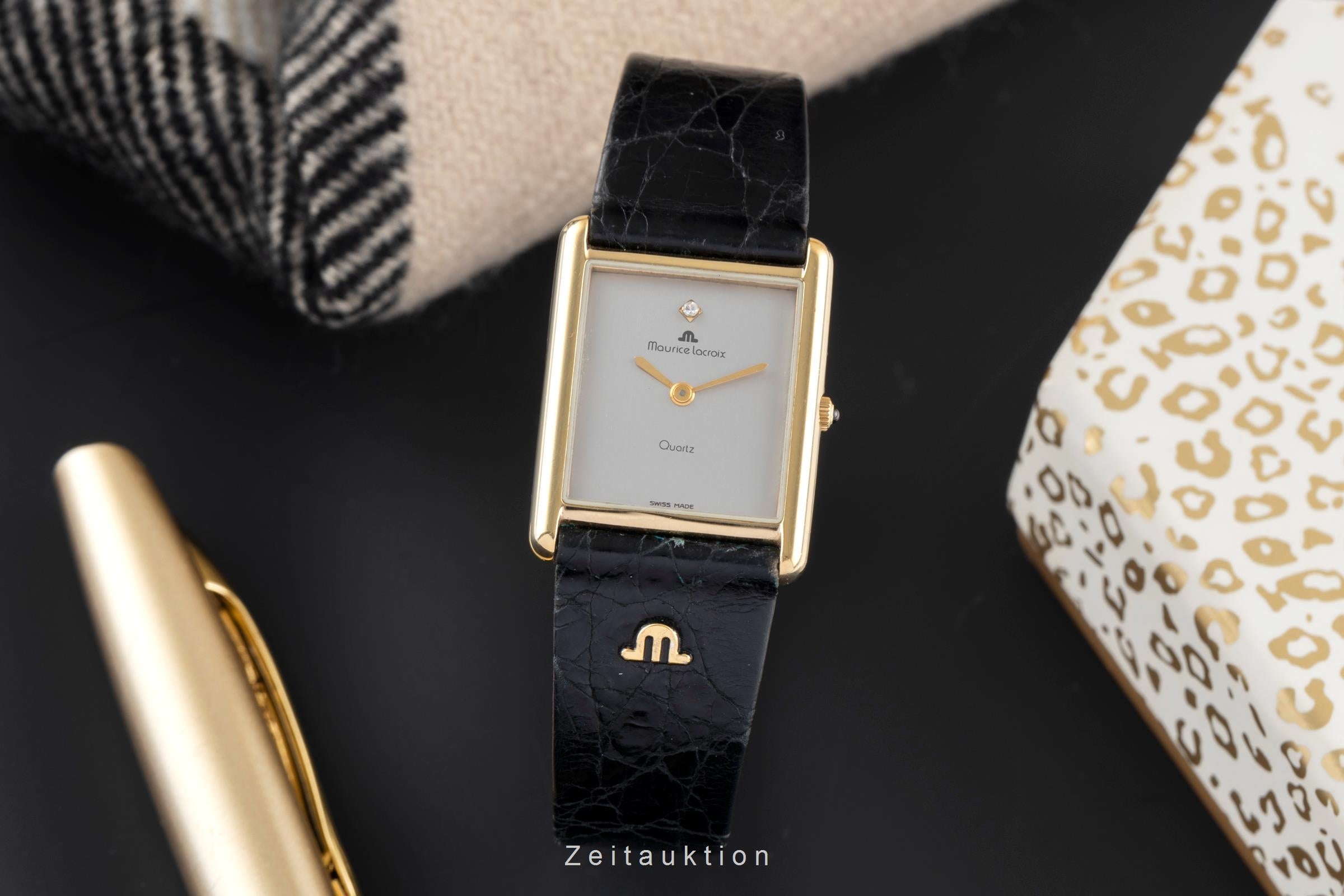 Maurice Lacroix Les Classiques laiton doré quartz montre pour femmes 54980  [2504965]