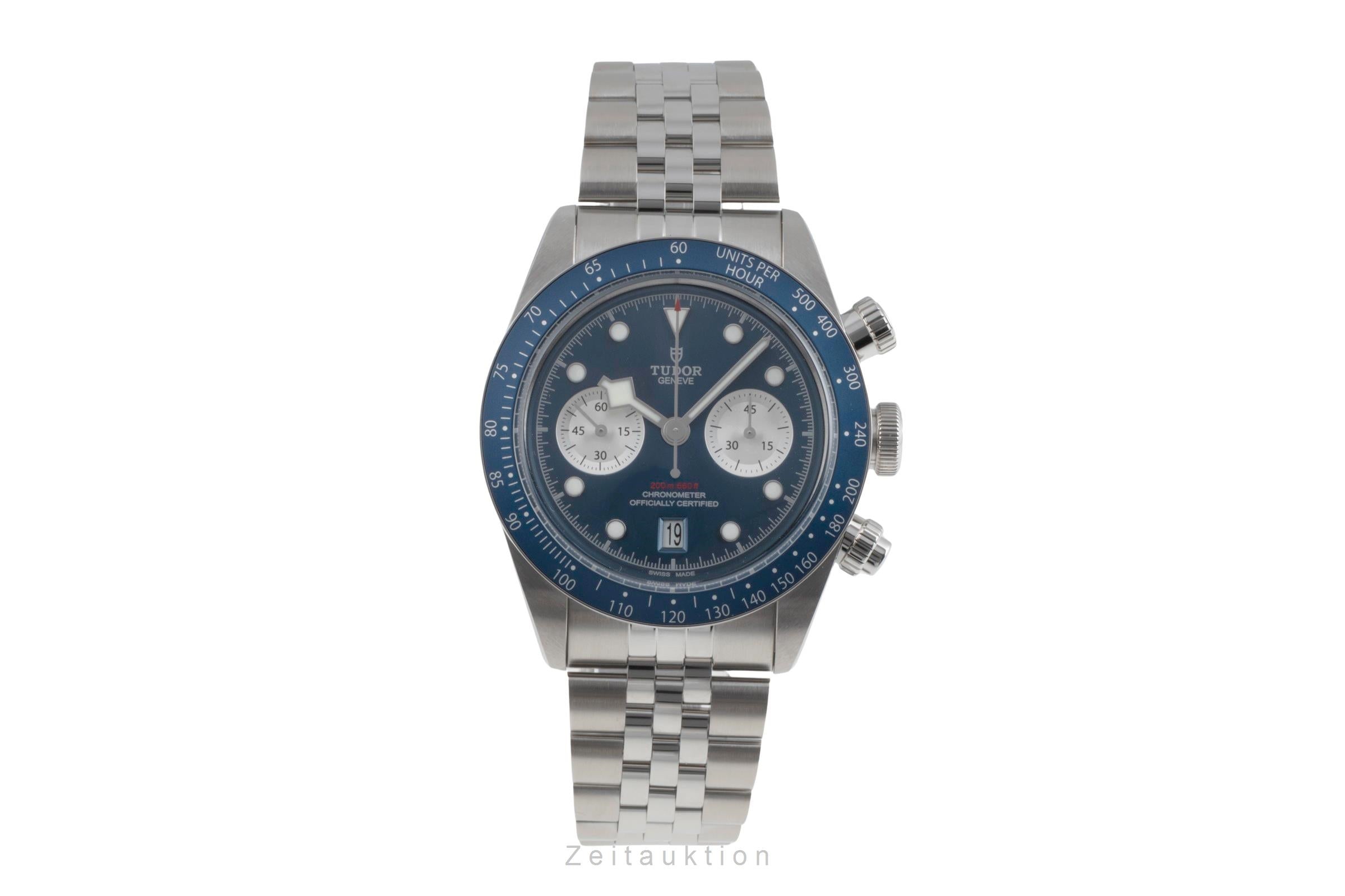 Tudor Black Bay cronógrafo acero automático reloj para caballeros 79360B-0002	 LP: 5870EUR  [2504966]